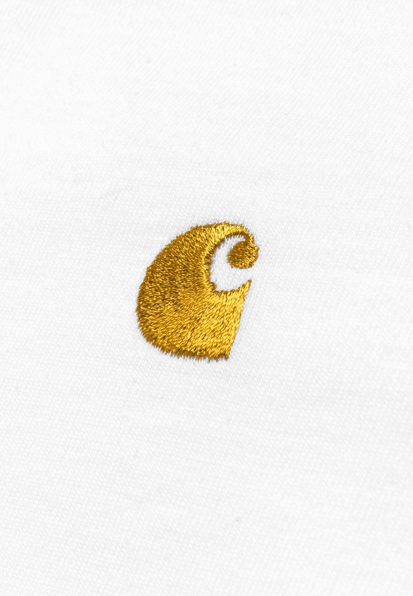 CARHARTT WIP - L/S Chase T-Shirt - White Gold - BACKYARD
