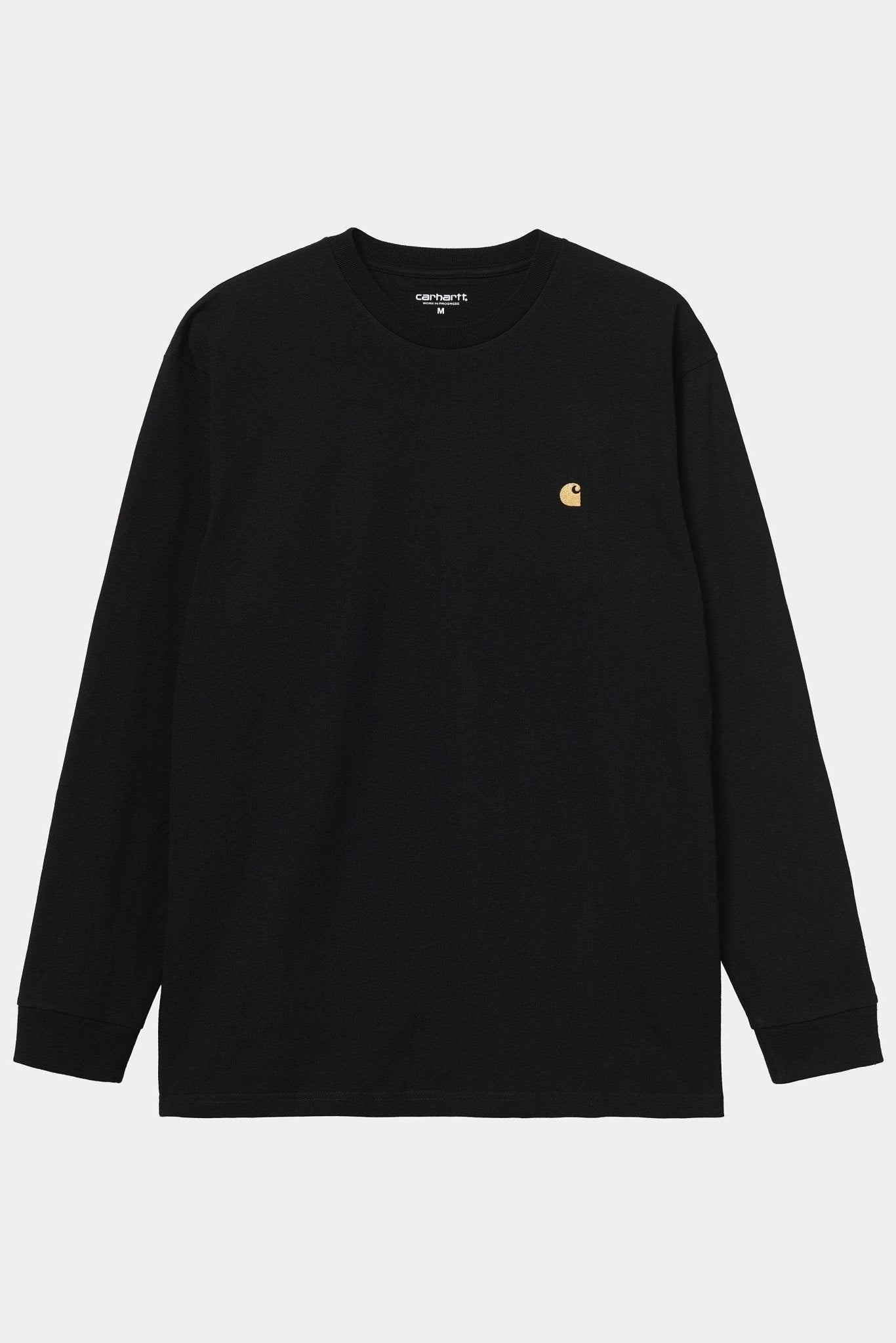 CARHARTT WIP - L/S Chase T-Shirt - Black Gold - BACKYARD