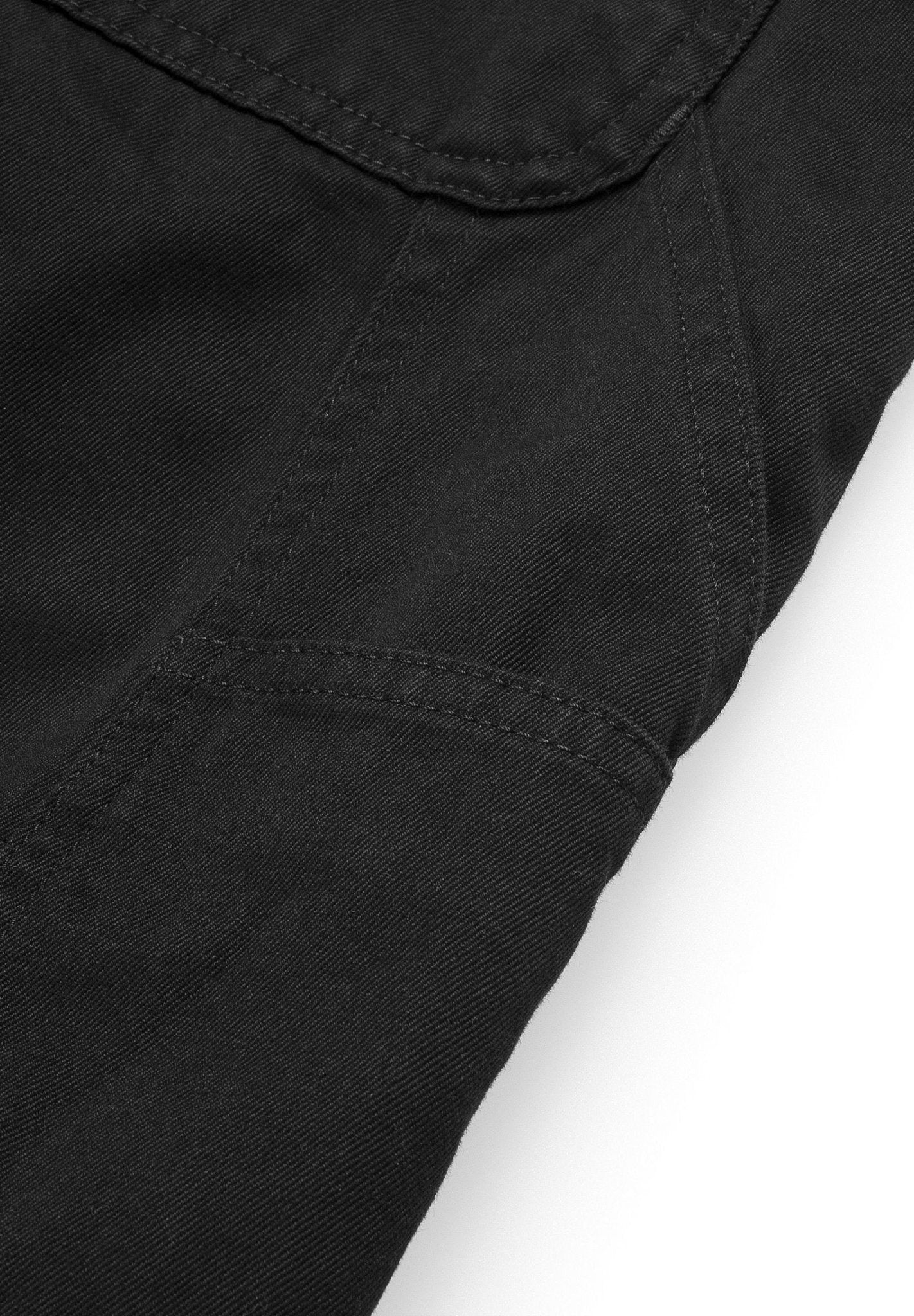 CARHARTT WIP - Ruck Single Knee Short - Black Stone Washed - BACKYARD