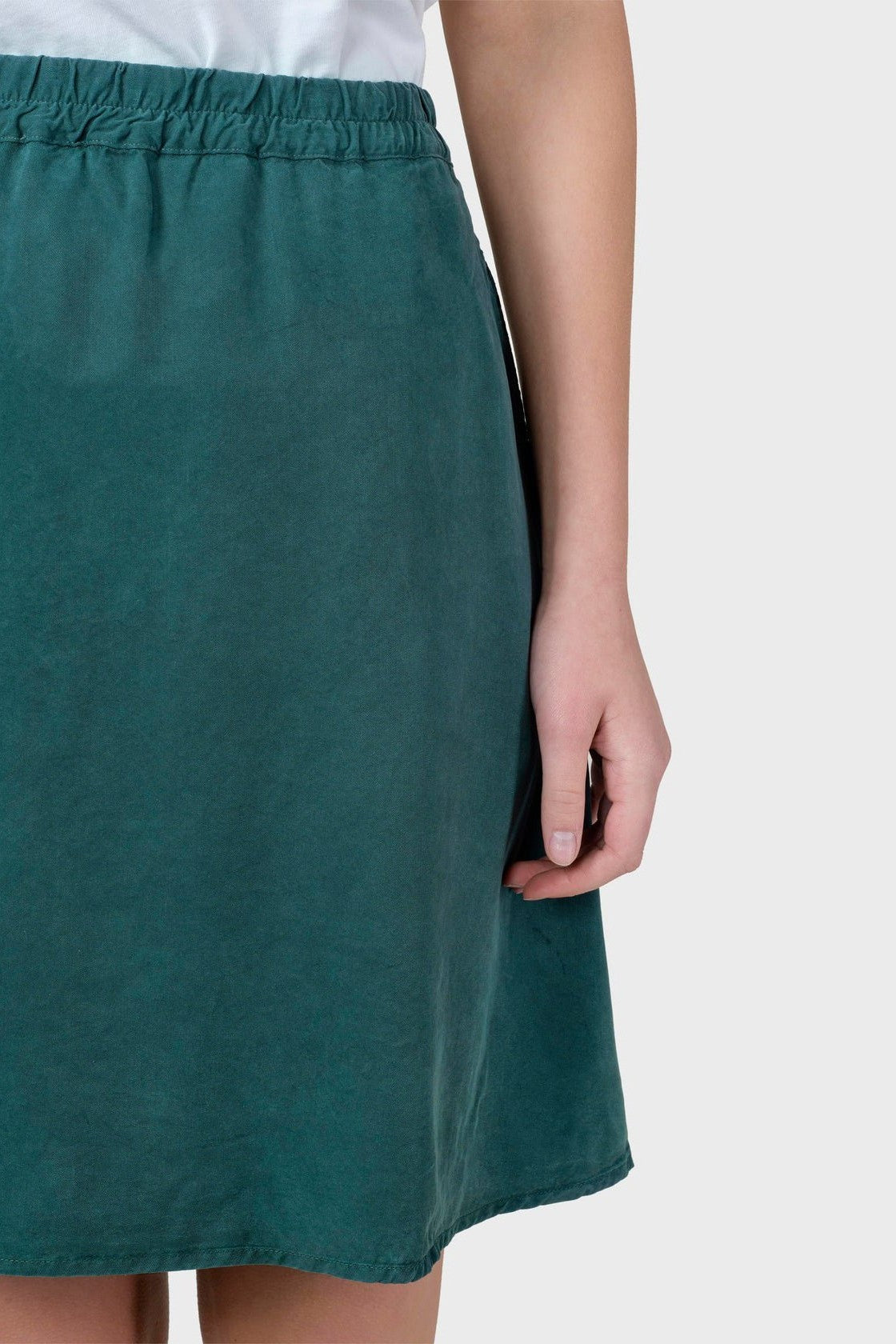 KLITMOLLER COLLECTIVE - Ramona Short Skirt - Moss Green - BACKYARD