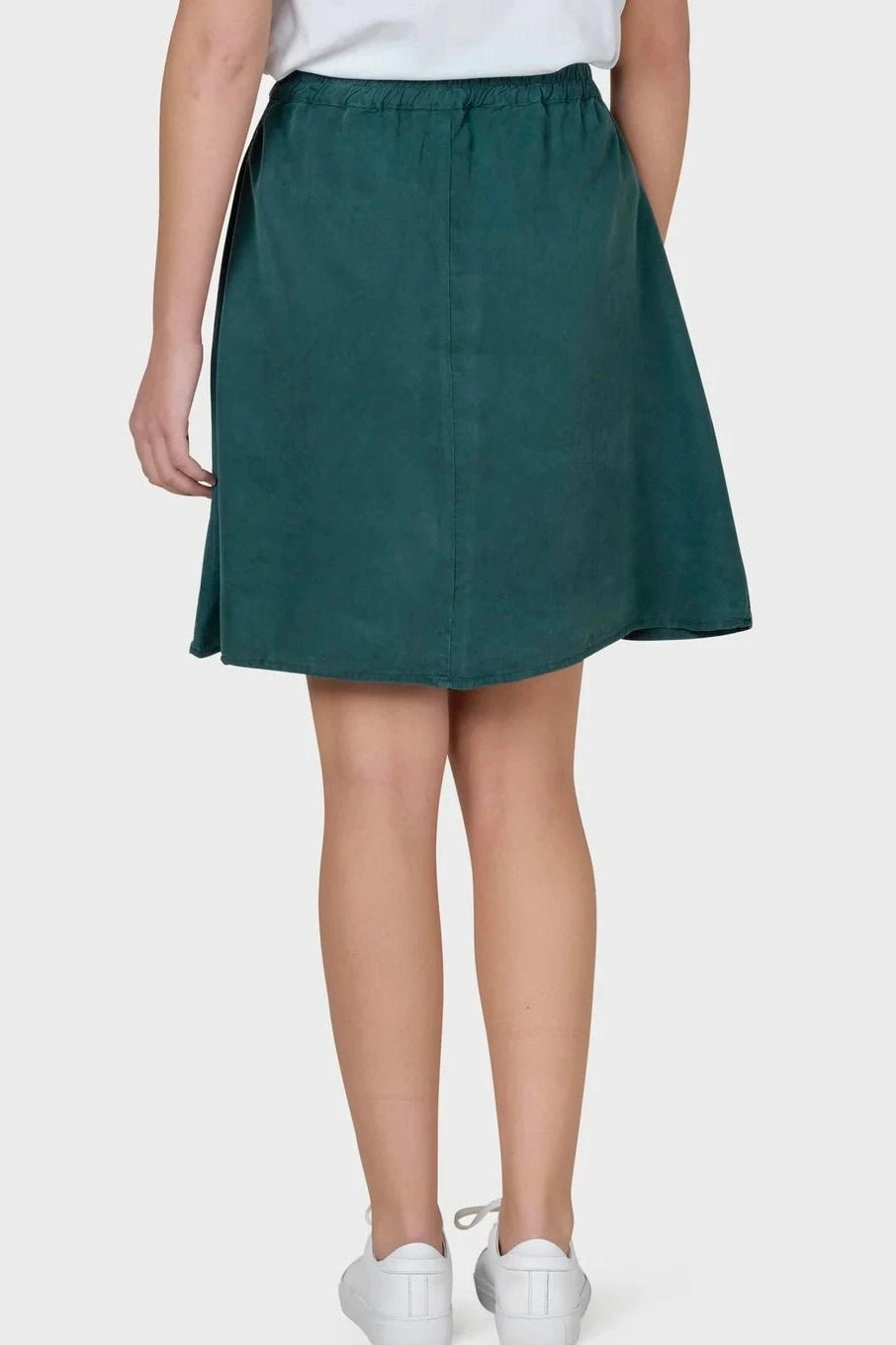 KLITMOLLER COLLECTIVE - Ramona Short Skirt - Moss Green - BACKYARD