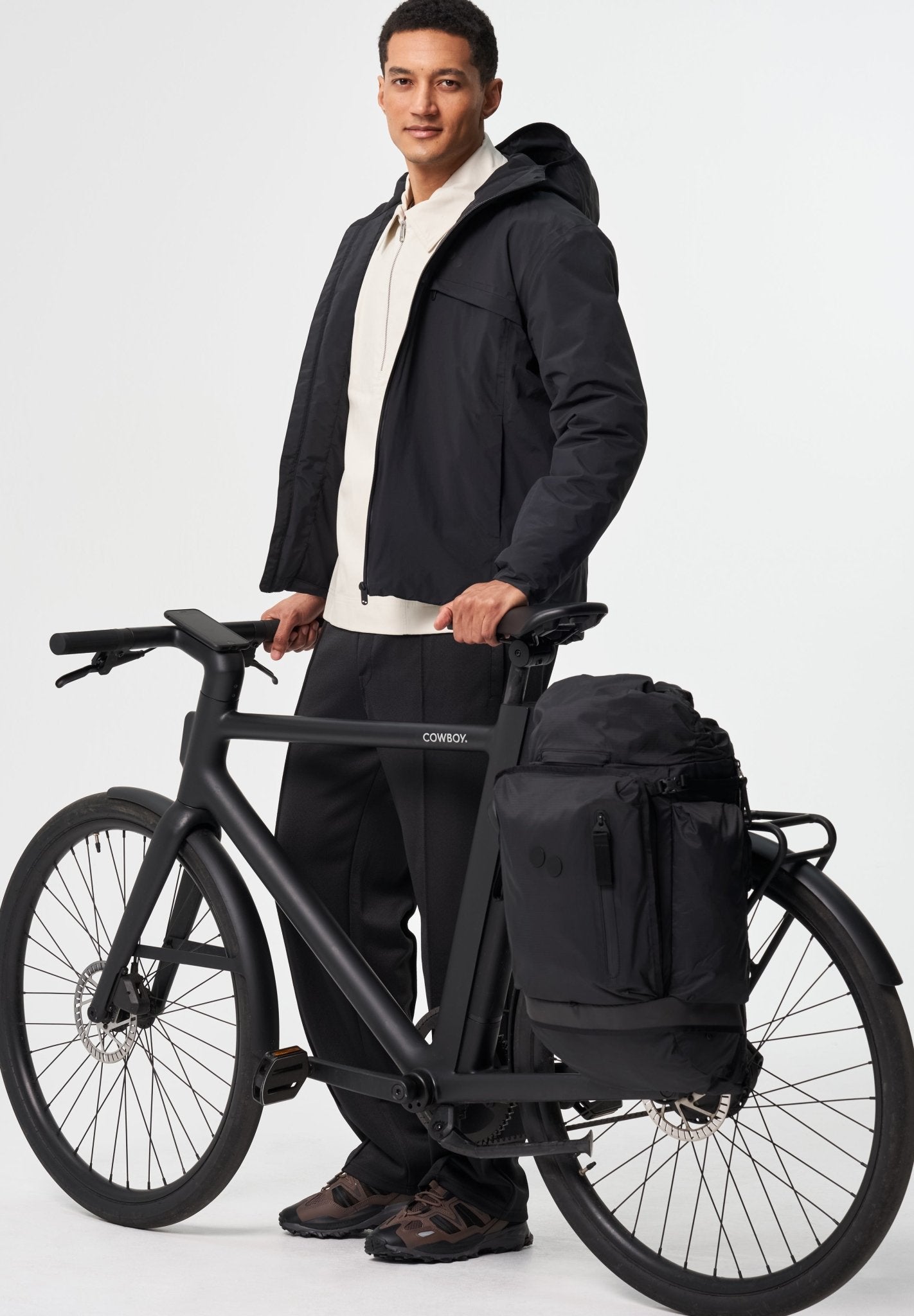 PINQPONQ - Komut Medium Bike - Pure Black - BACKYARD