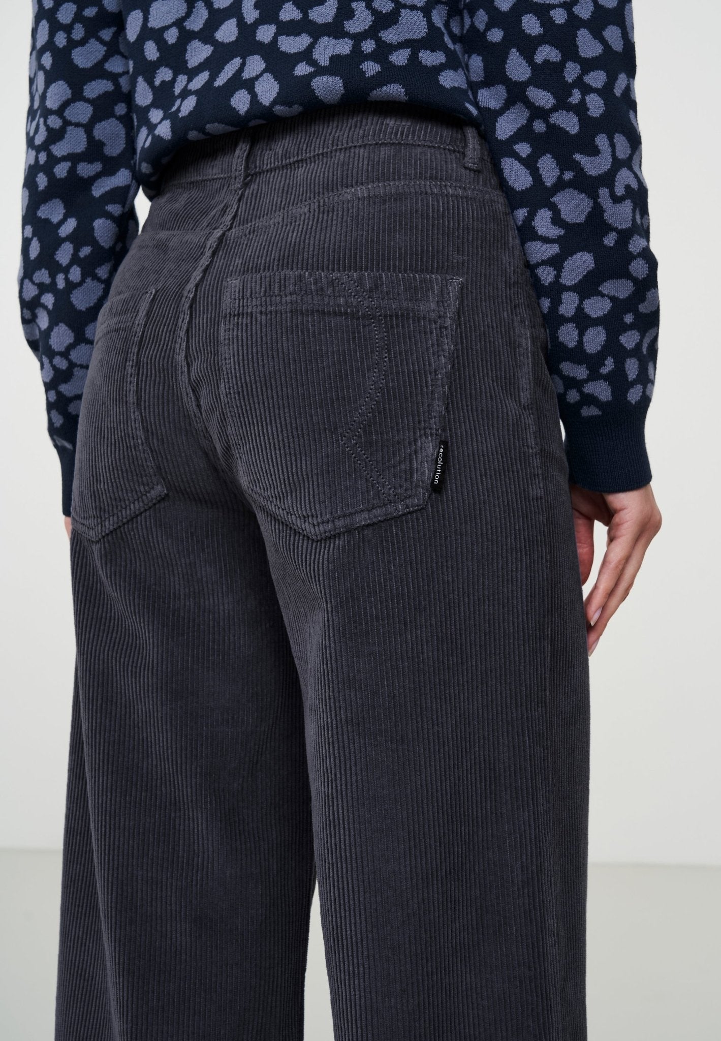 RECOLUTION - Erica Corduroy - Denim Blue - BACKYARD