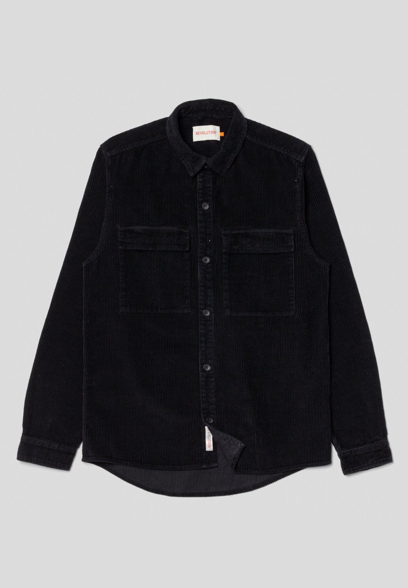 REVOLUTION - 3776 Utility Overshirt - Black - BACKYARD