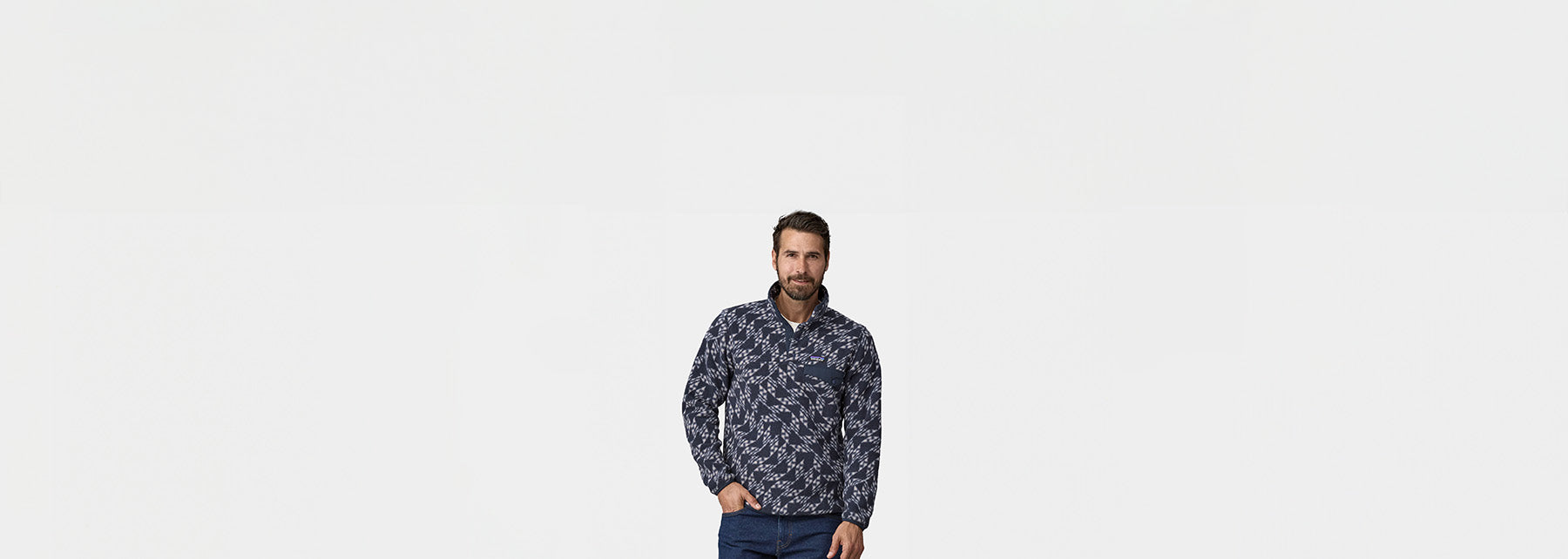 Men Fleece Pullover - BACKYARD