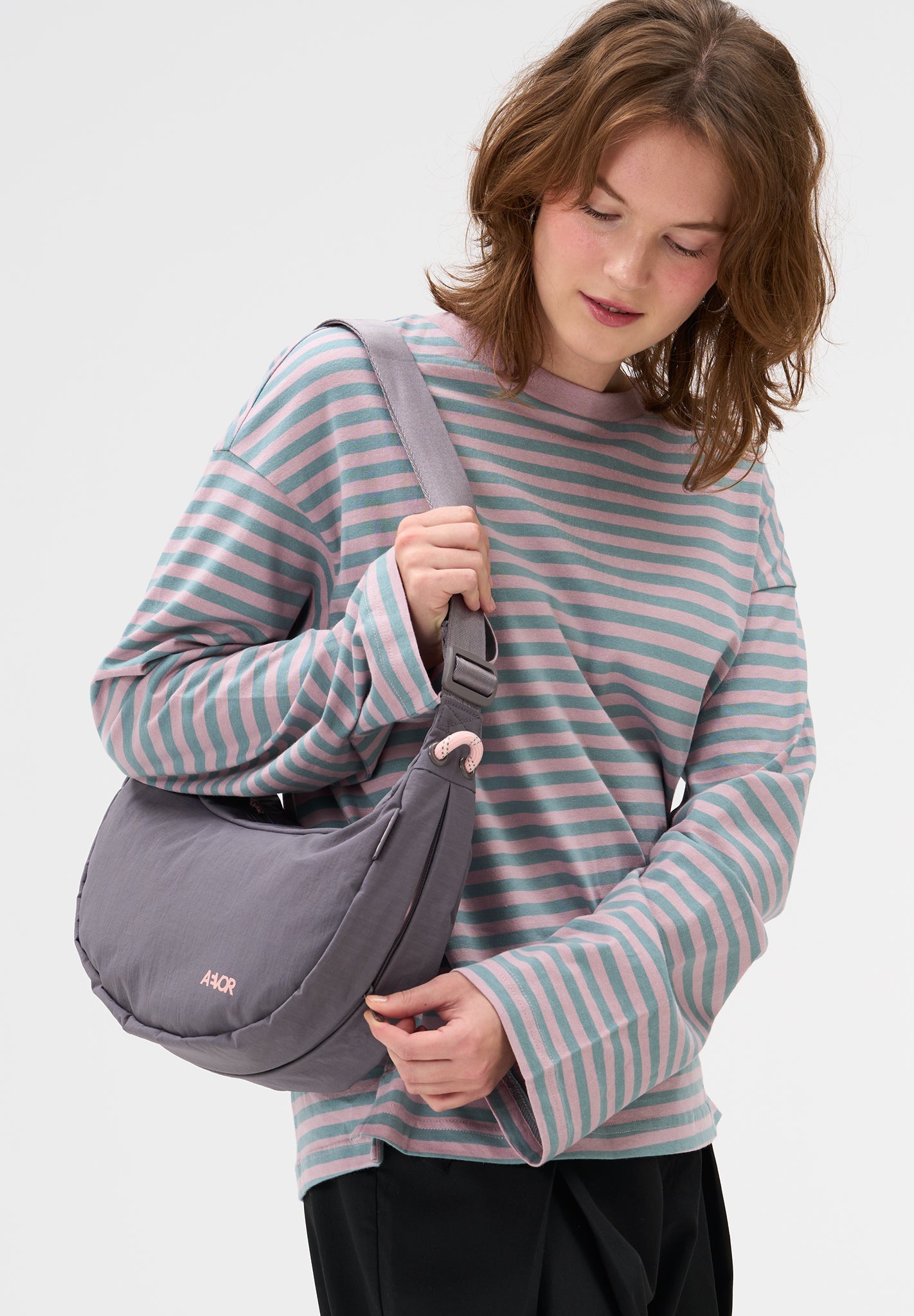 AEVOR - Bike Sling Bag - Grey - BACKYARD