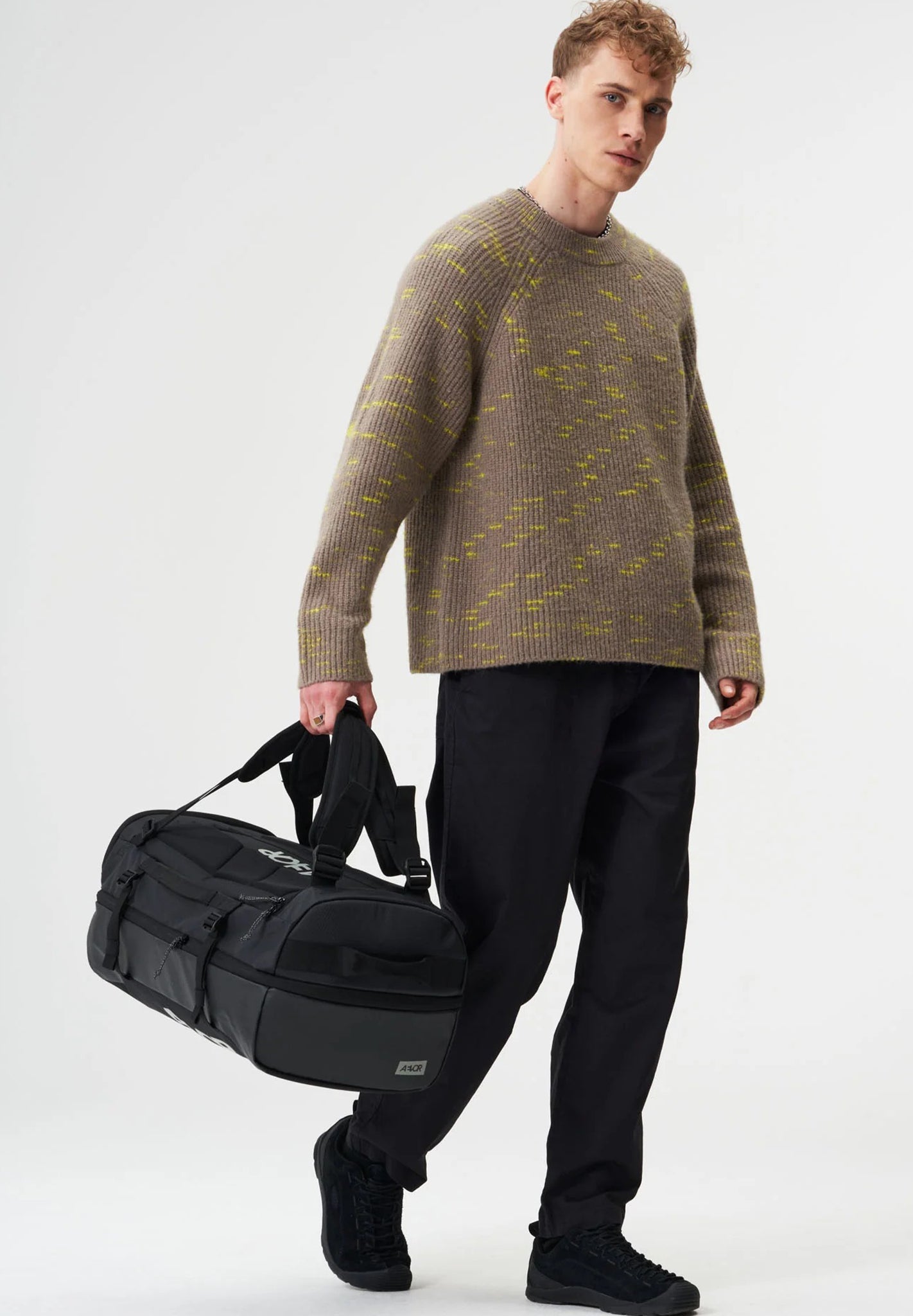 AEVOR - Duffel Pack - Proof Black - BACKYARD