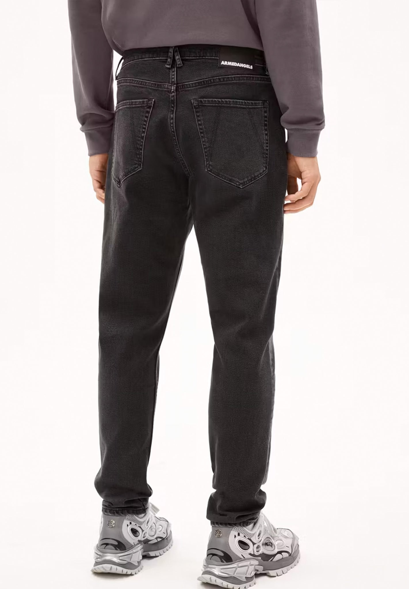 ARMEDANGELS - Aarjo Tarpa - Black Washed Authentic - BACKYARD