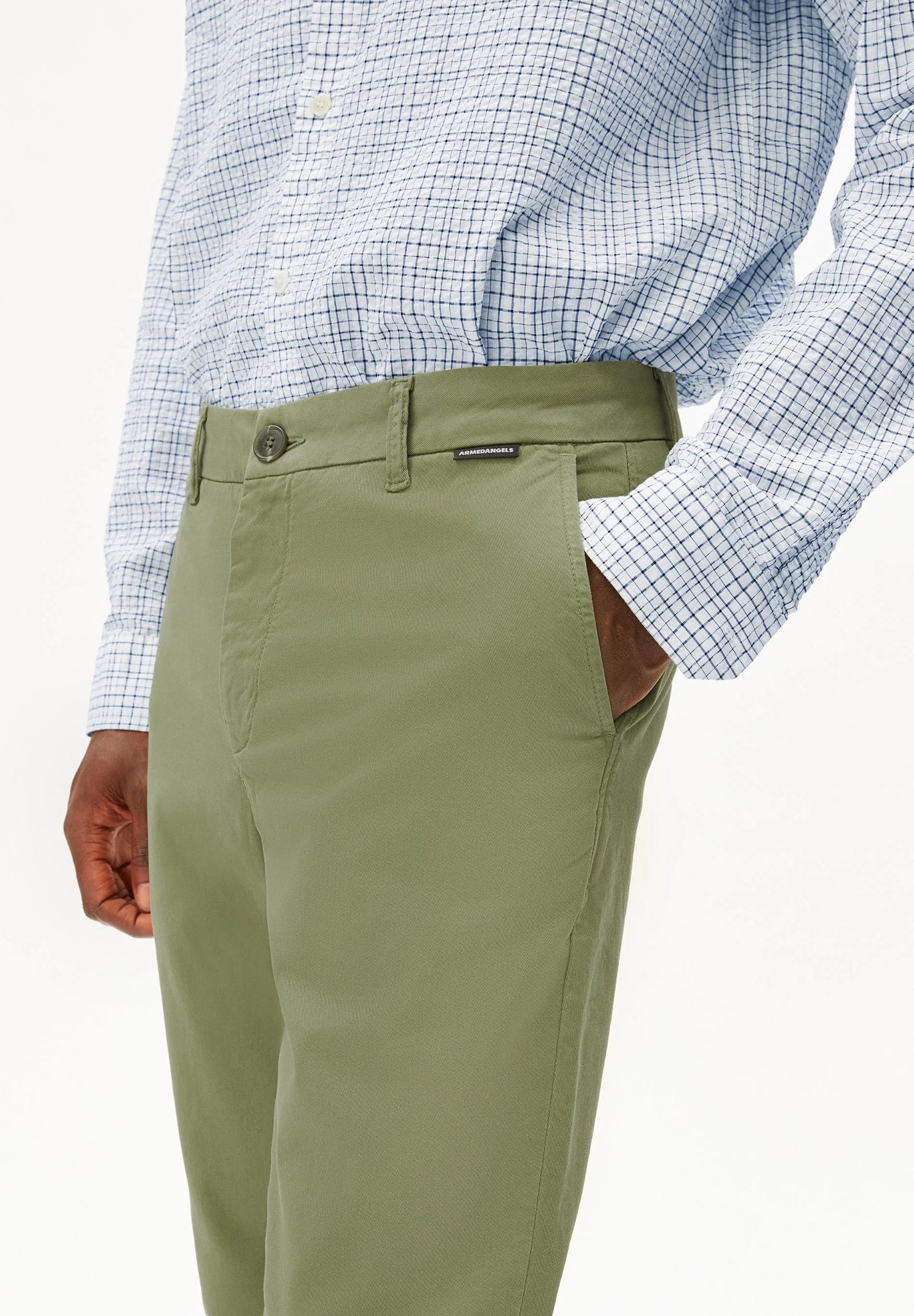 ARMEDANGELS - Aaster - Fatigue Green - BACKYARD