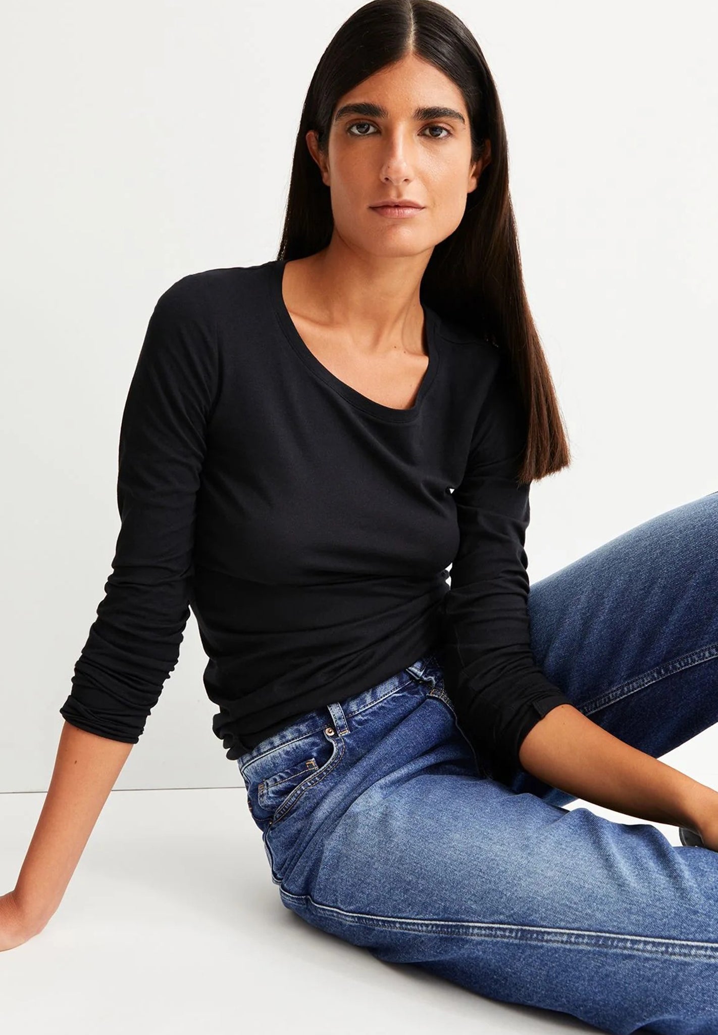 ARMEDANGELS - Einiaara Soft - Black - BACKYARD