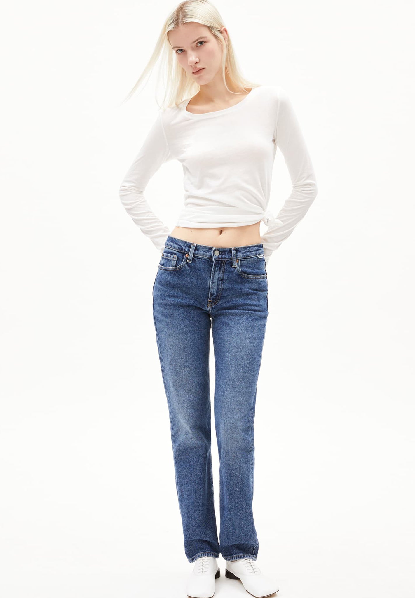 ARMEDANGELS - Einiaara Soft - Off White - BACKYARD