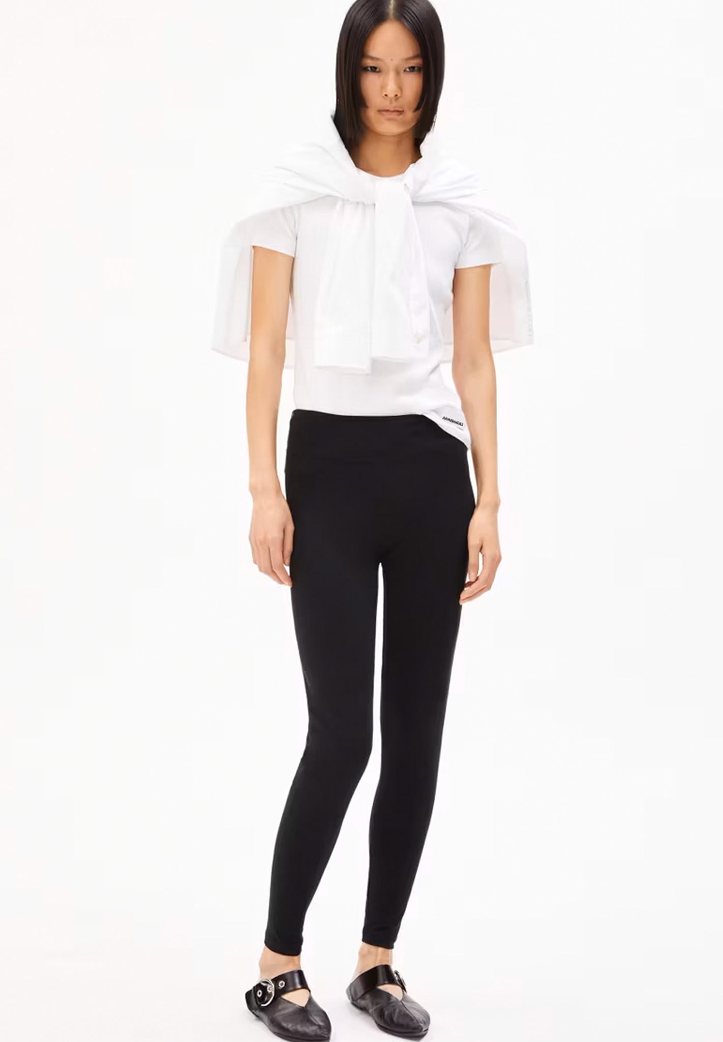 ARMEDANGELS - Faribaa Leggings - Black - BACKYARD
