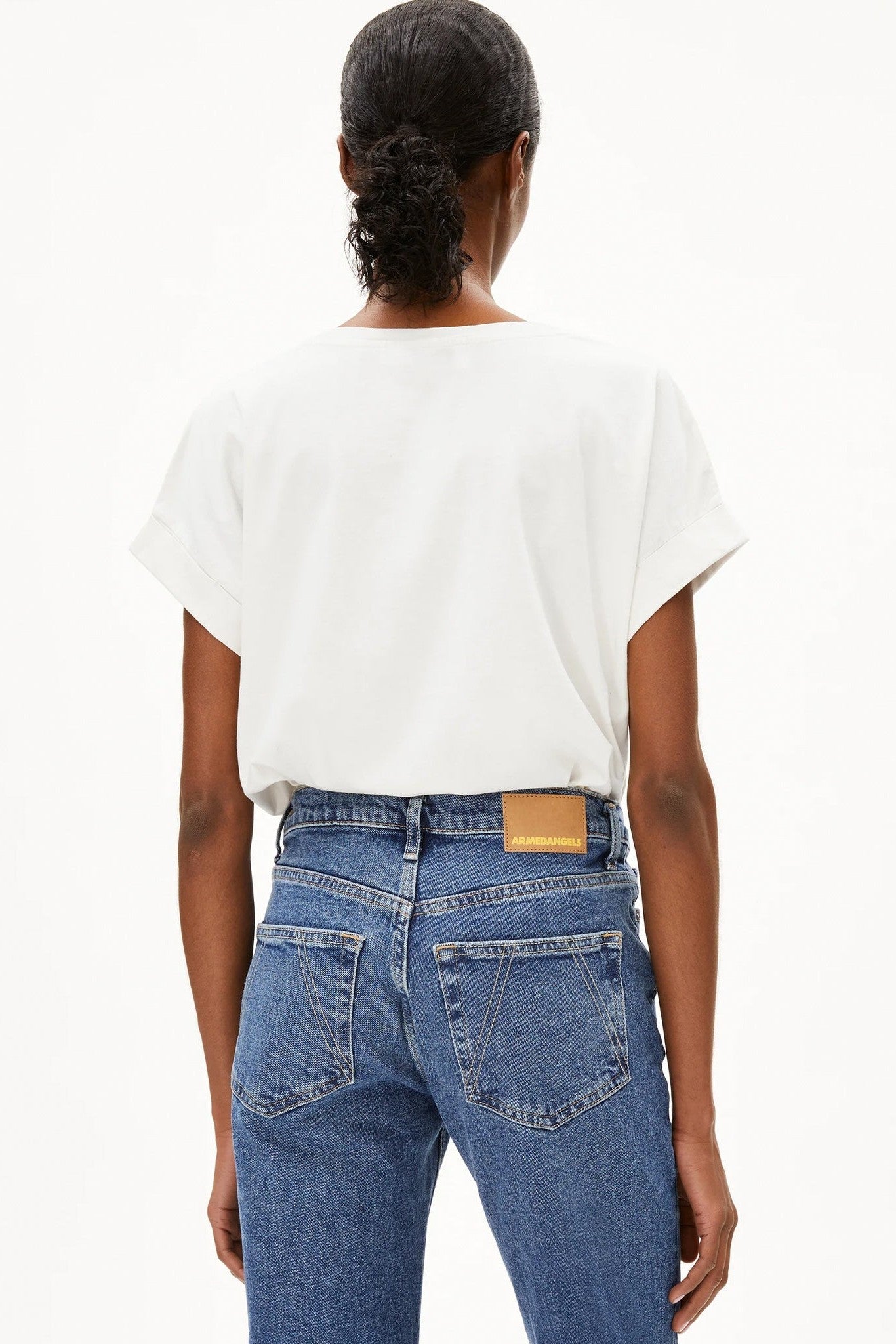 ARMEDANGELS - Idaara - White - BACKYARD