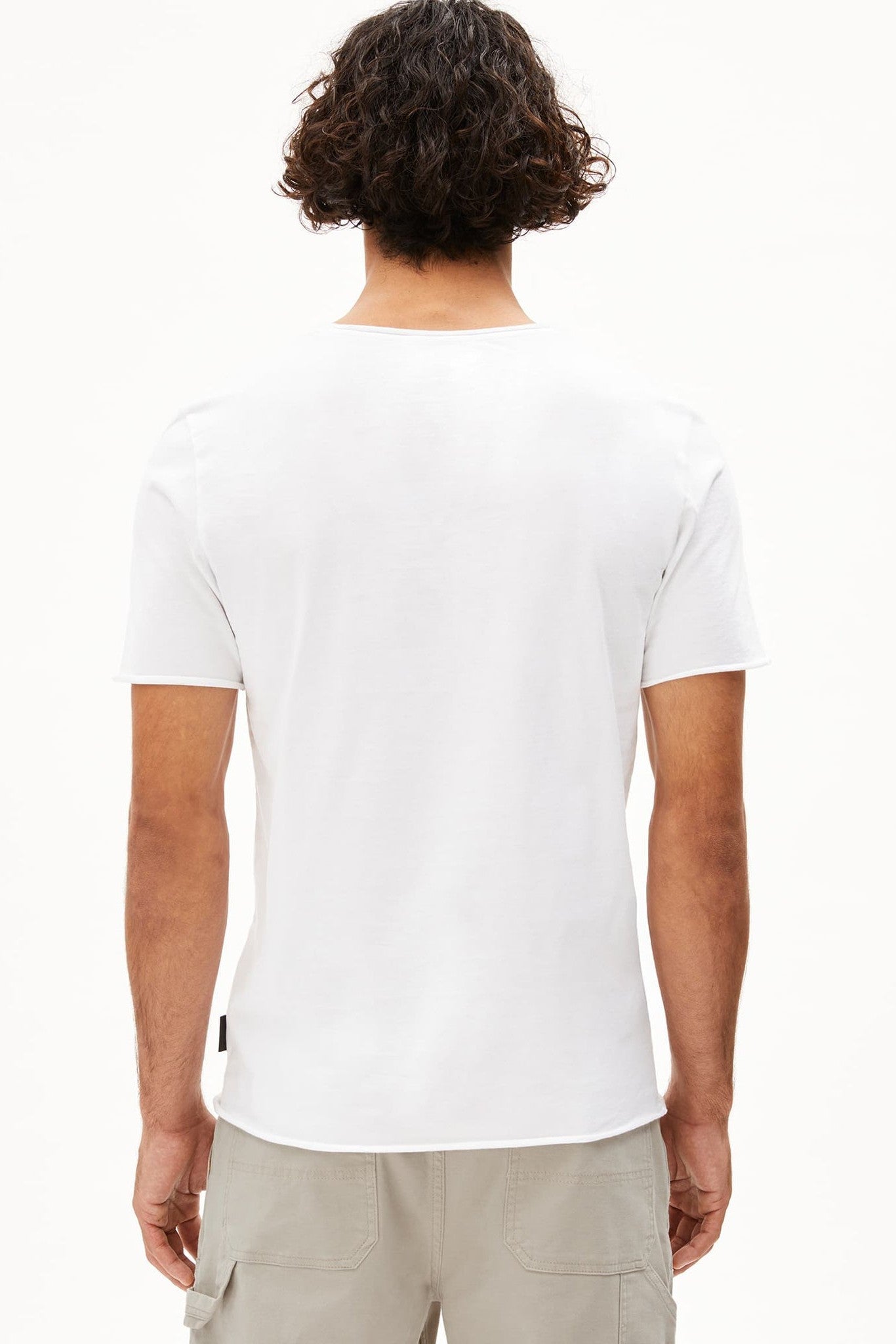 ARMEDANGELS - Jaames Brushed - White - BACKYARD