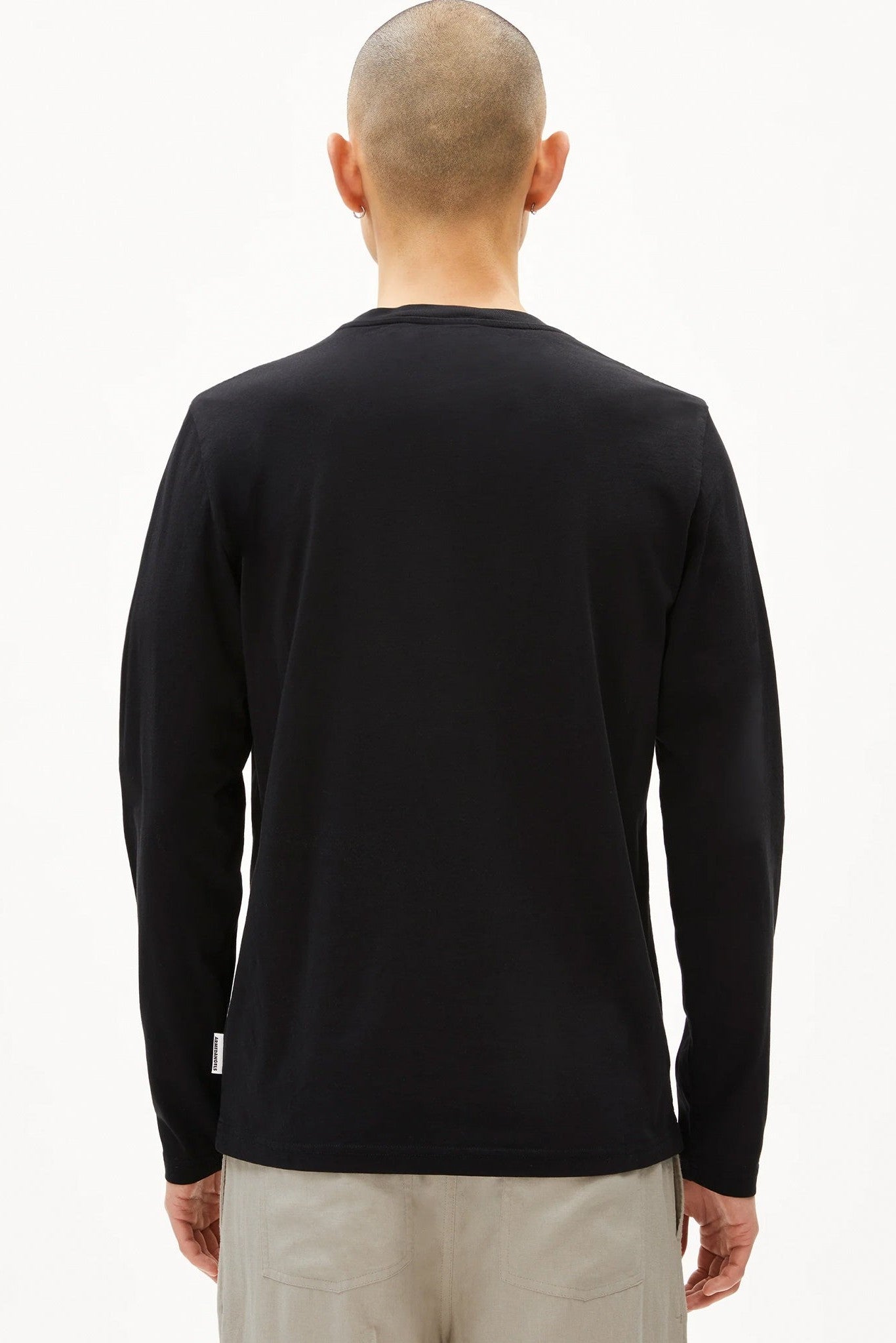 ARMEDANGELS - Jaames Longsleeve - Black - BACKYARD