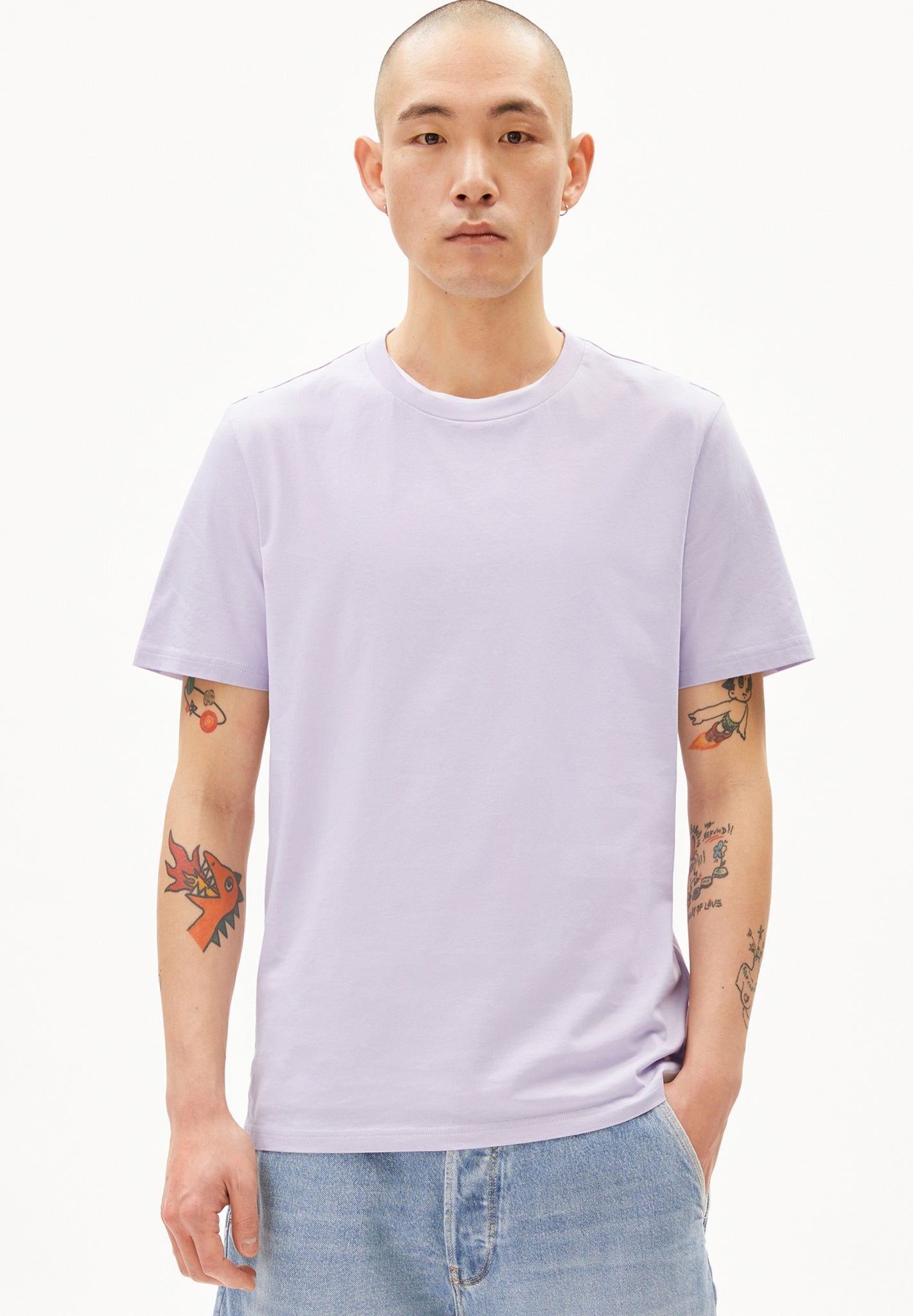 ARMEDANGELS - Jaames - Soft Lilac - BACKYARD