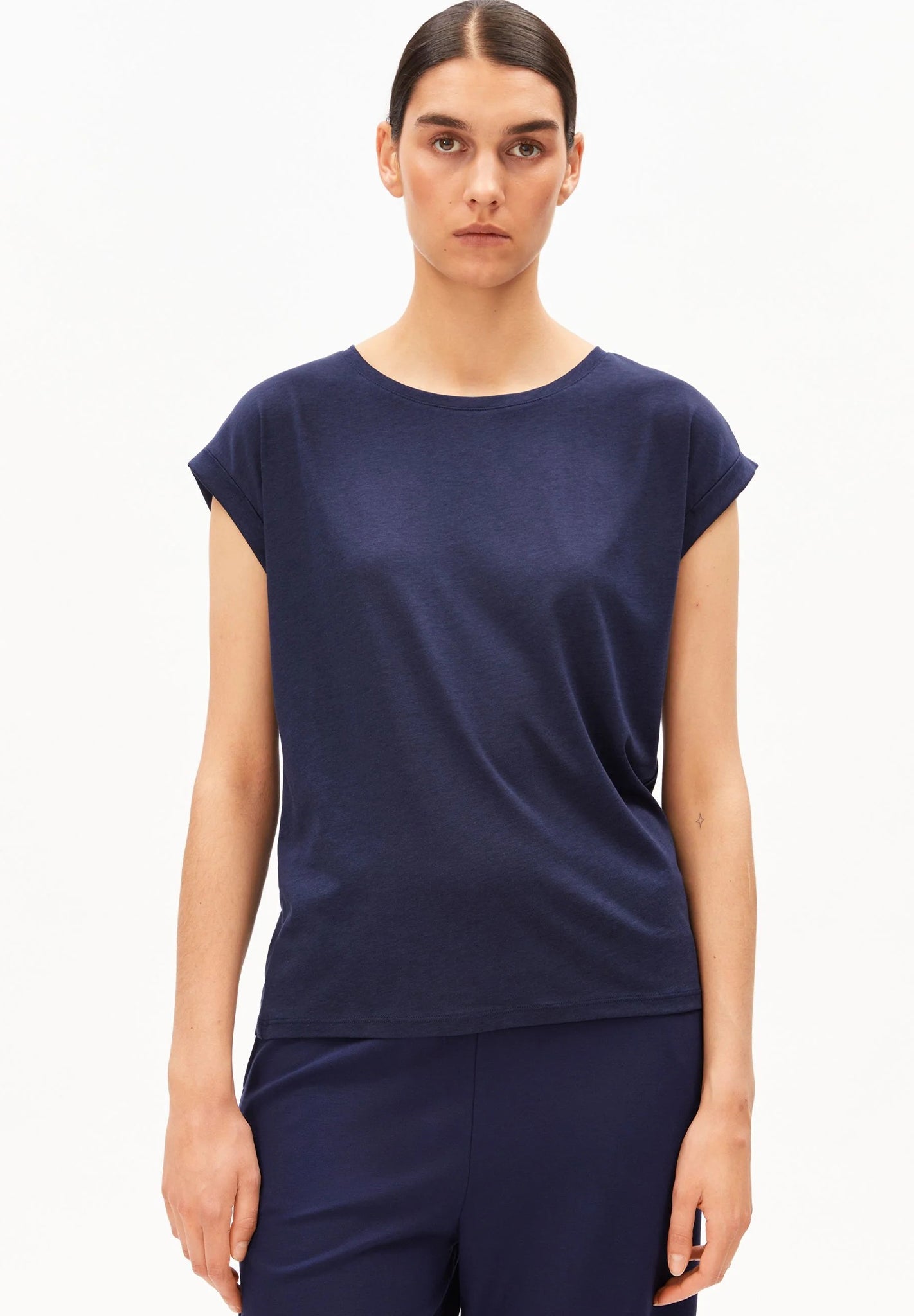 ARMEDANGELS - Jilaana - Tinted Navy - BACKYARD