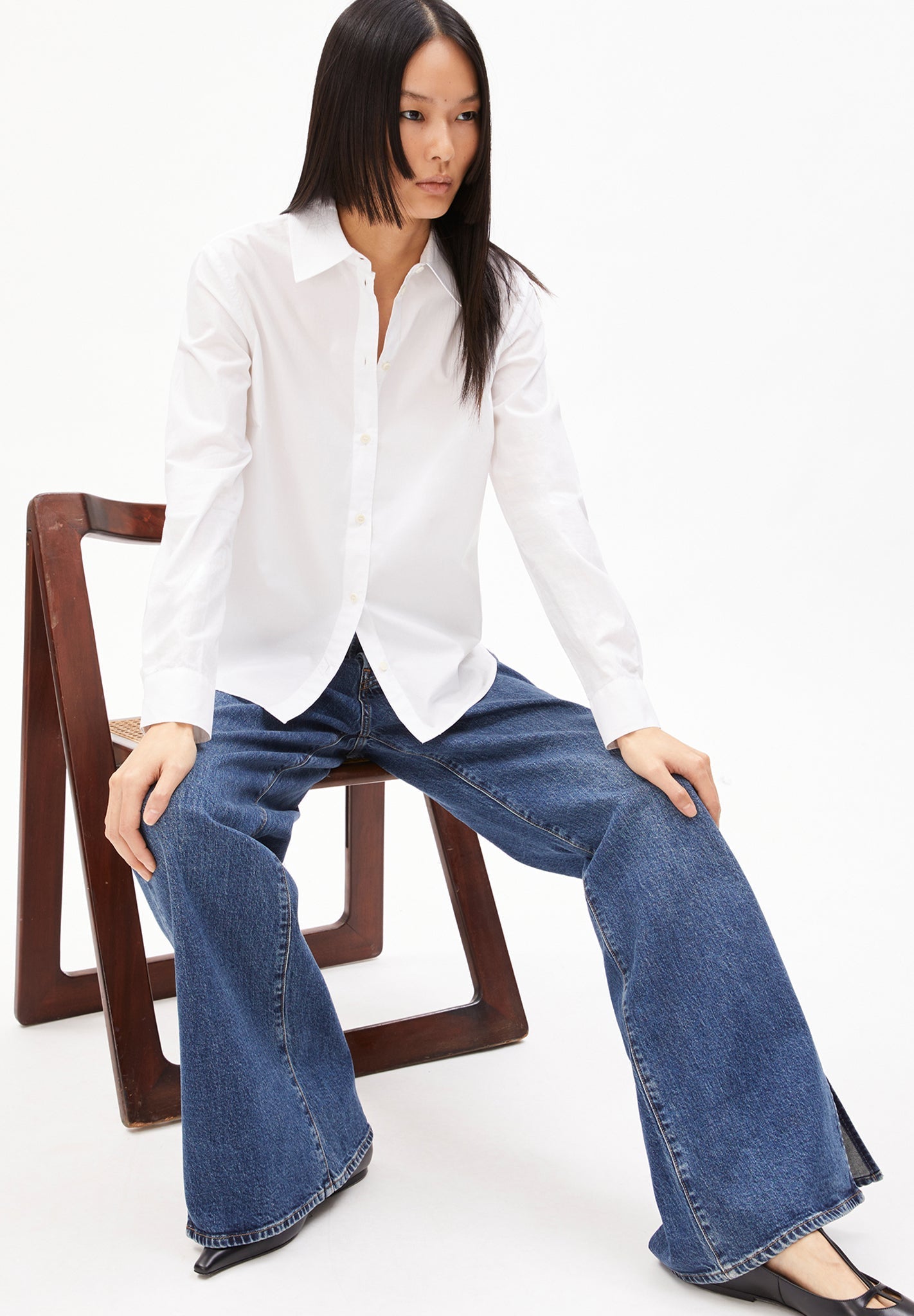 ARMEDANGELS - Louilaa - White - BACKYARD