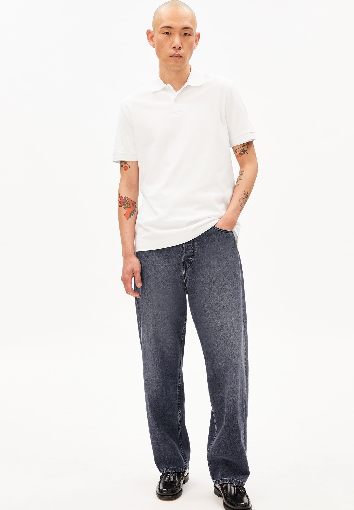 ARMEDANGELS - Maario - White - BACKYARD