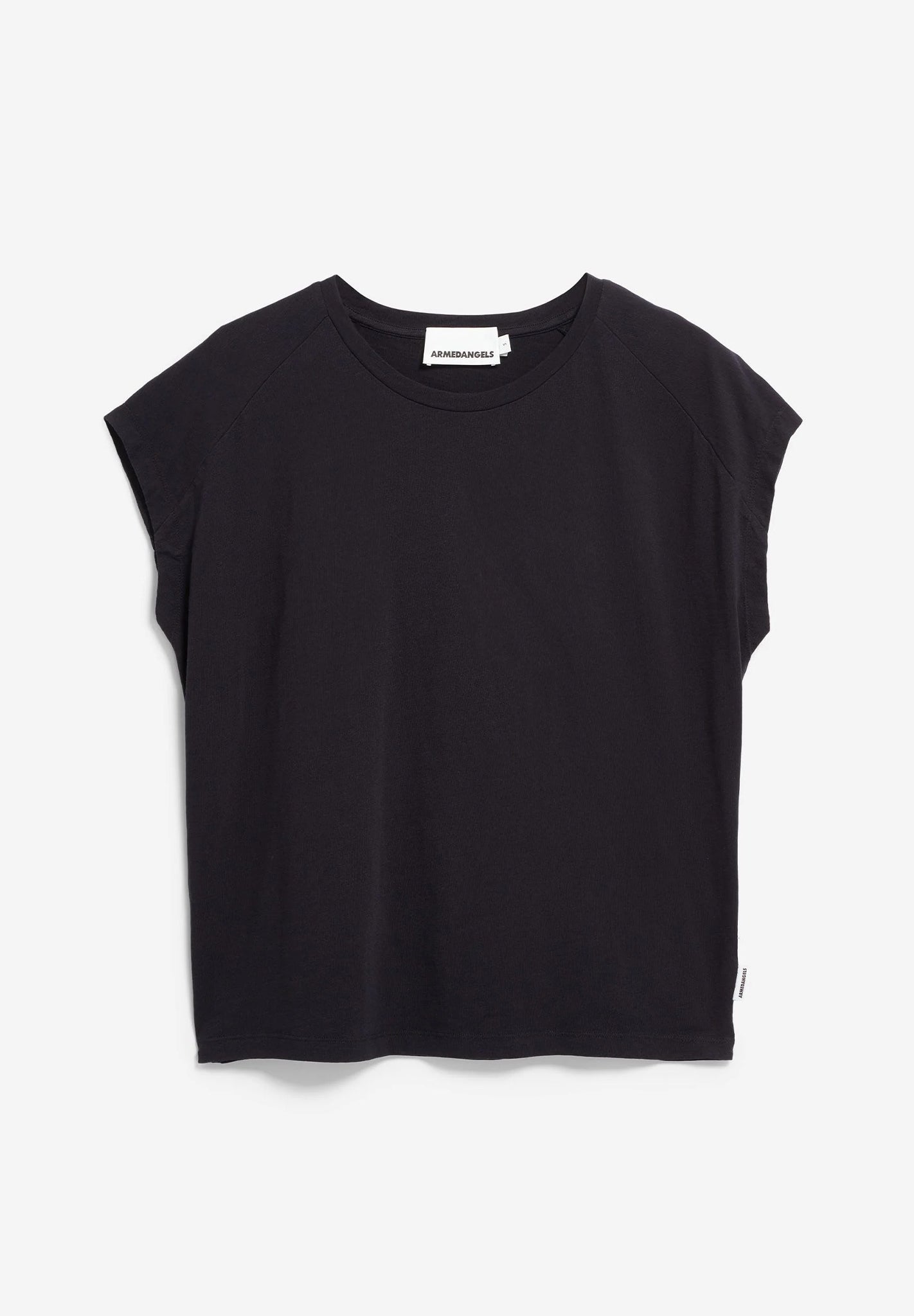 ARMEDANGELS - Slub Jersey - Black - BACKYARD