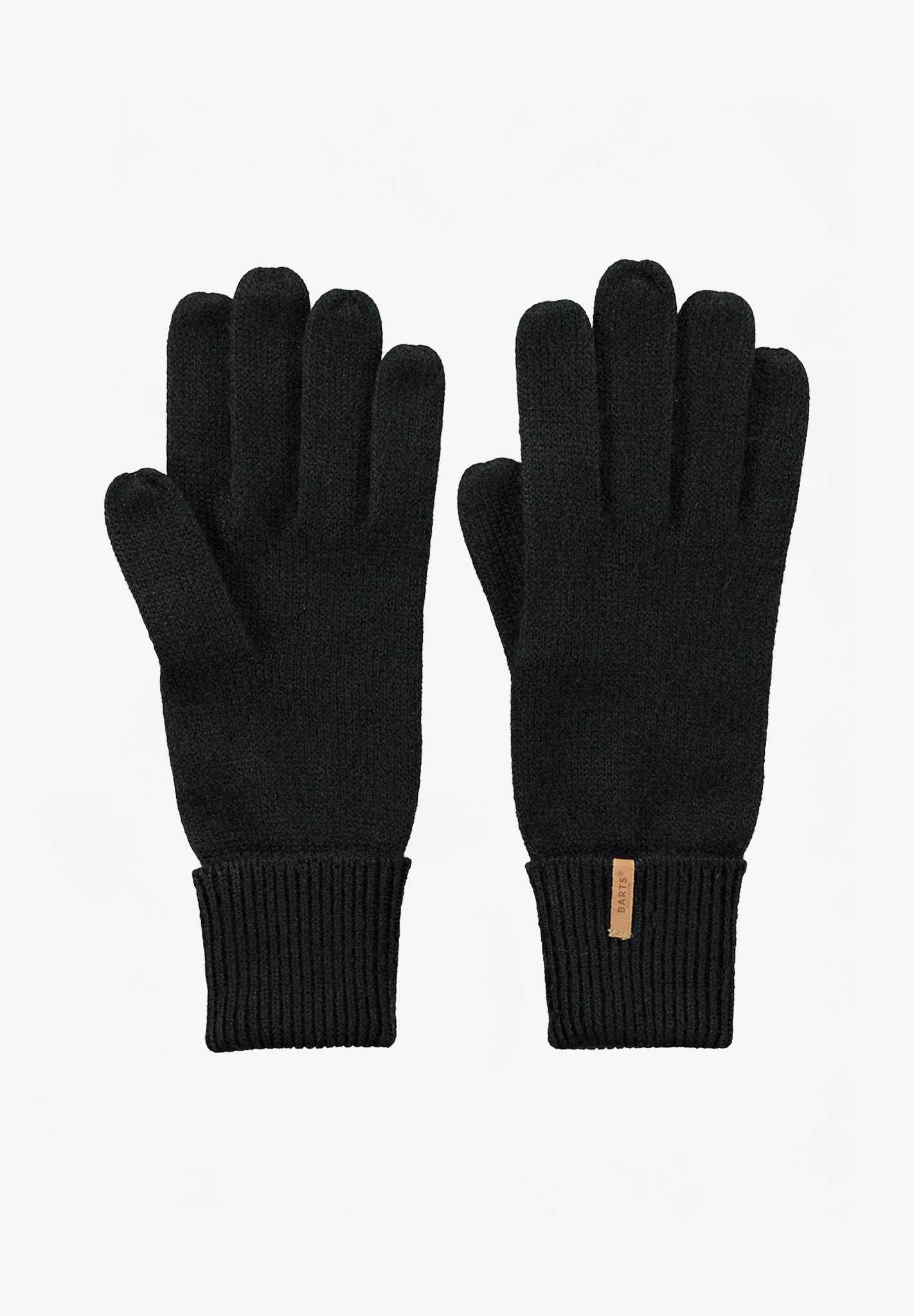 BARTS - Fine Knitted Gloves - Black - BACKYARD