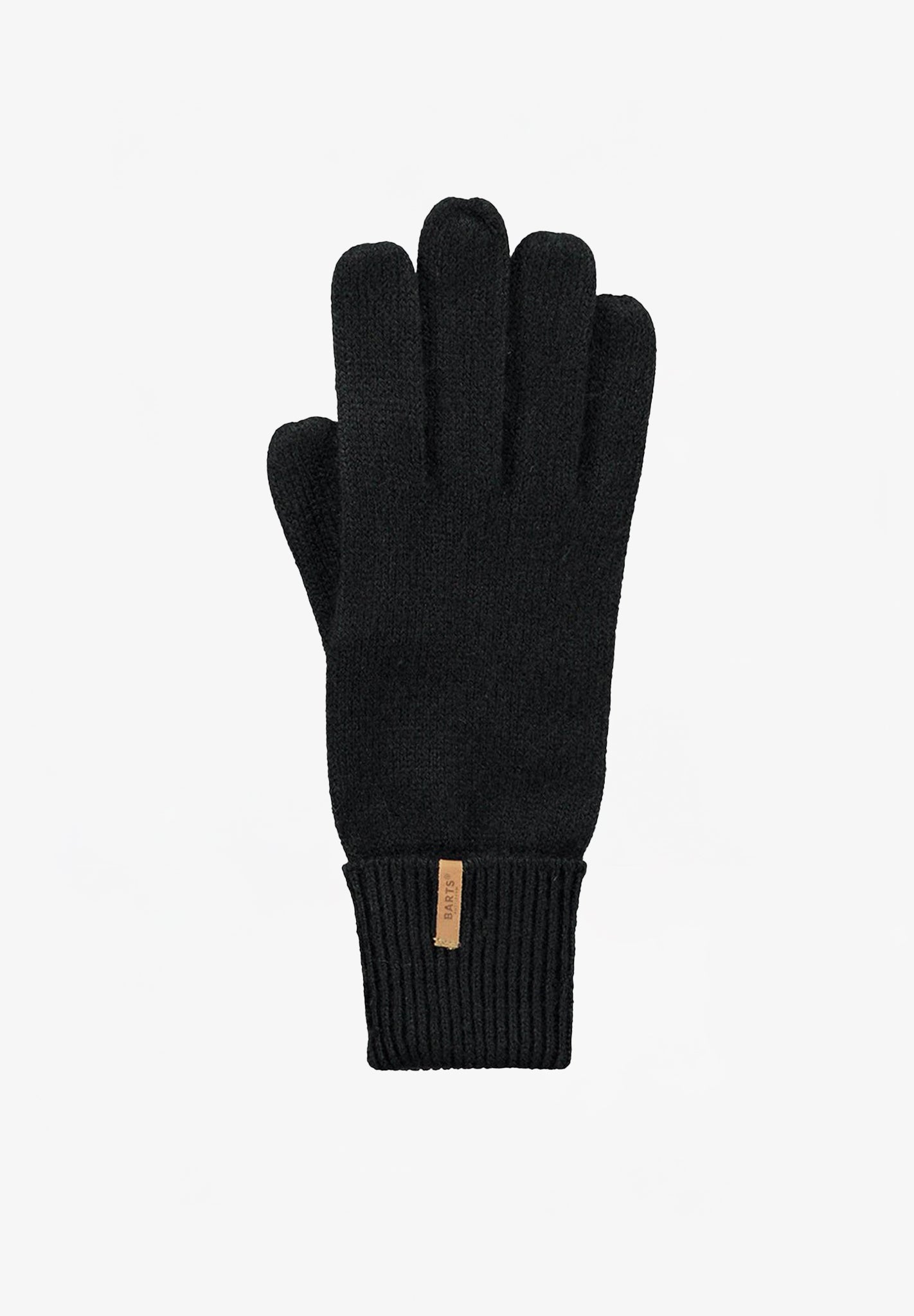 BARTS - Fine Knitted Gloves - Black - BACKYARD