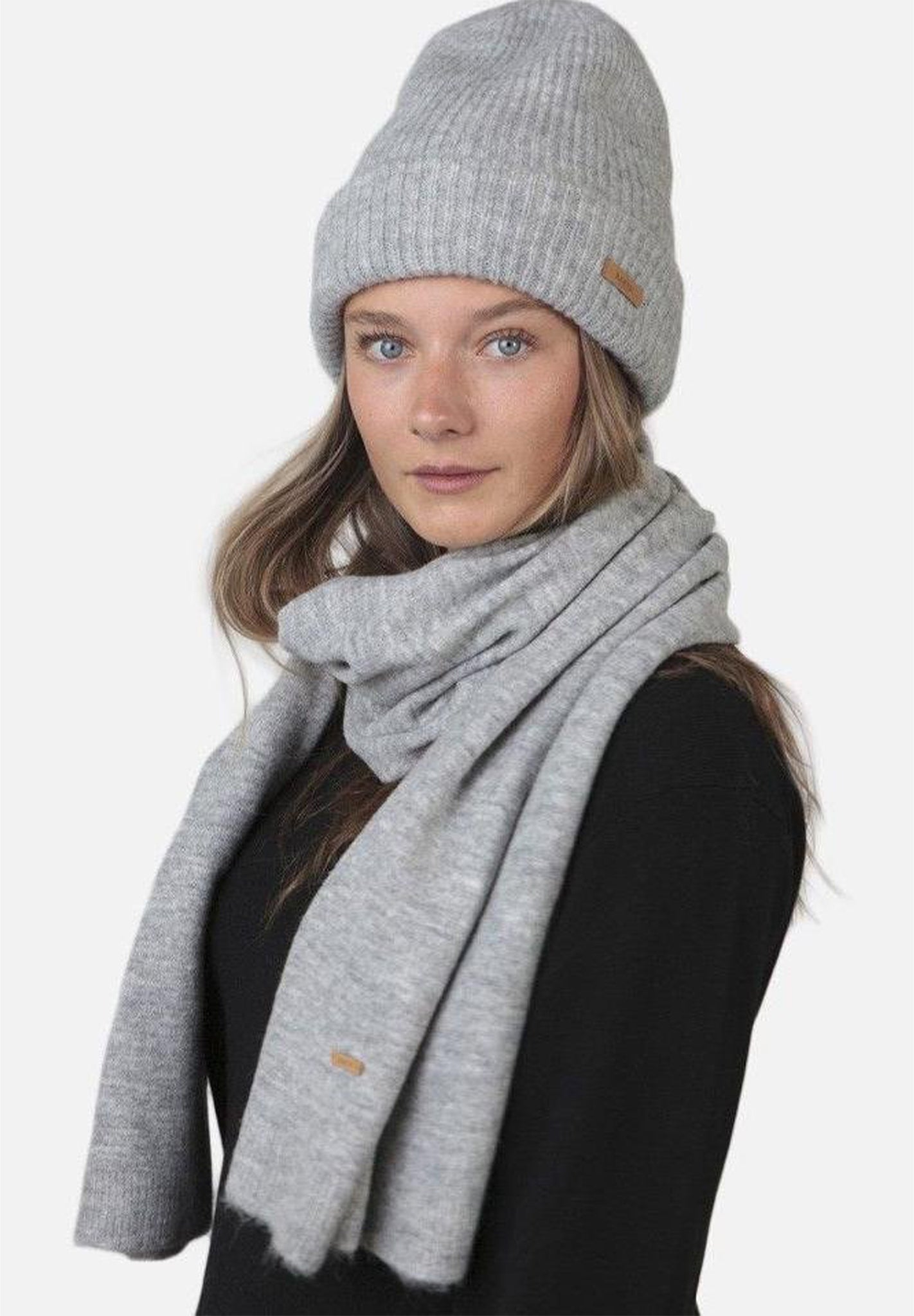 BARTS - Witzia Scarf - Heather Grey - BACKYARD