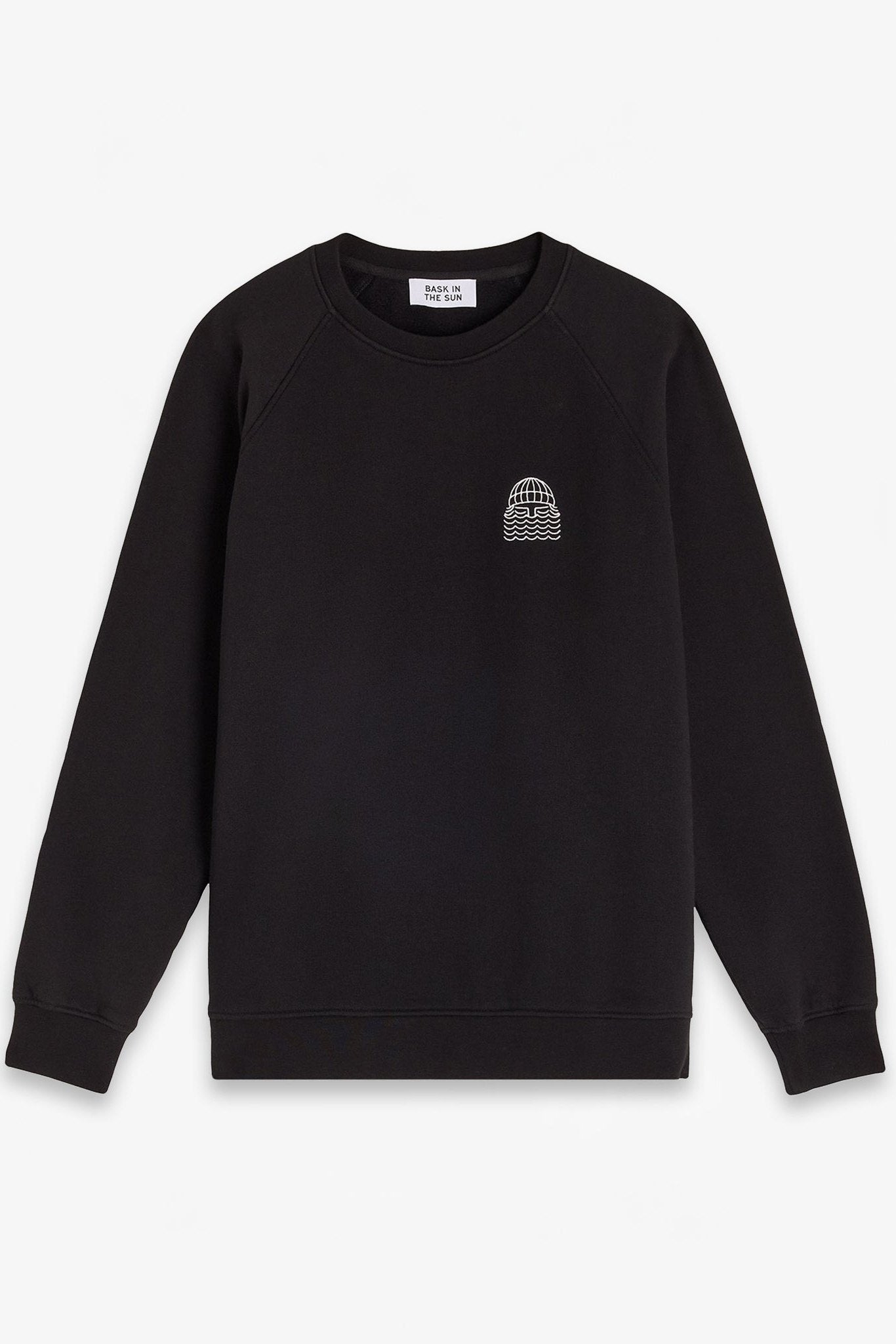 BASK IN THE SUN - Mini To The Sea Sweat - Black - BACKYARD
