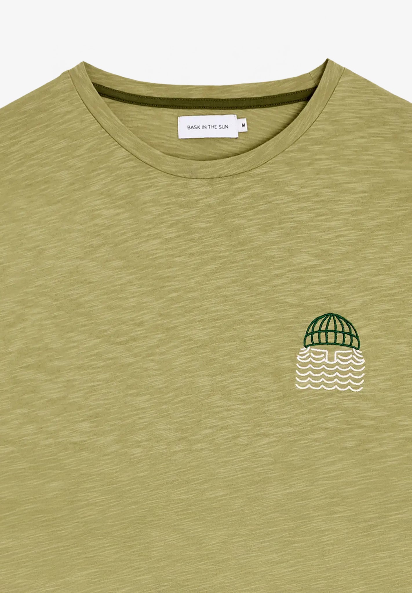 BASK IN THE SUN - Mini To The Sea Tee - Lichen - BACKYARD
