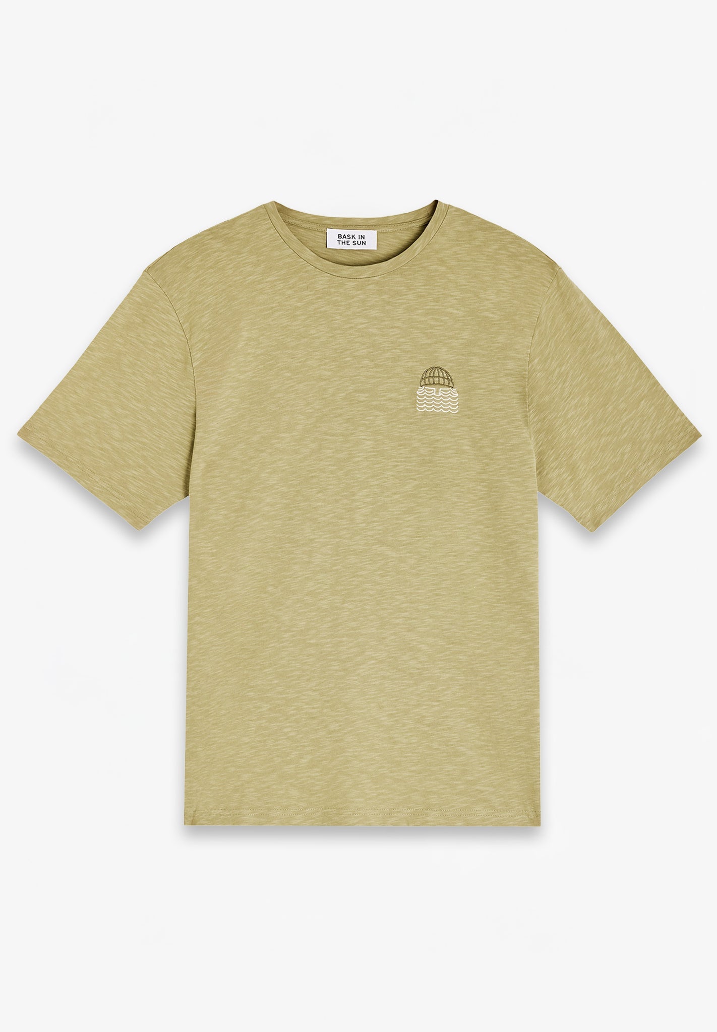 BASK IN THE SUN - Mini To The Sea Tee - Eucalyptus - BACKYARD