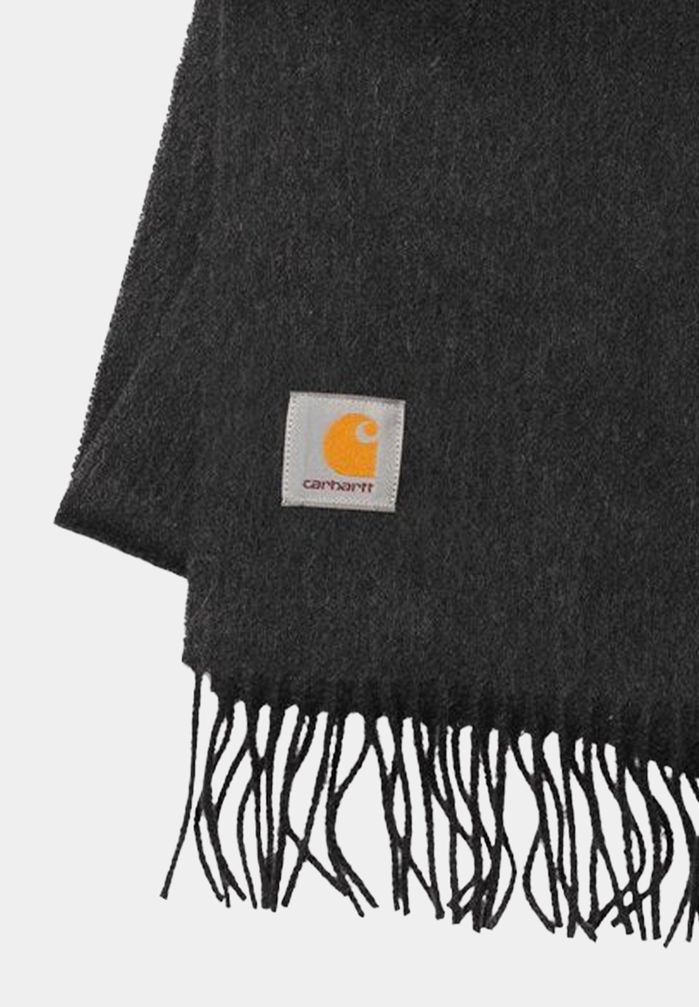 CARHARTT WIP - Clan Scarf - Dark Grey Heather - BACKYARD