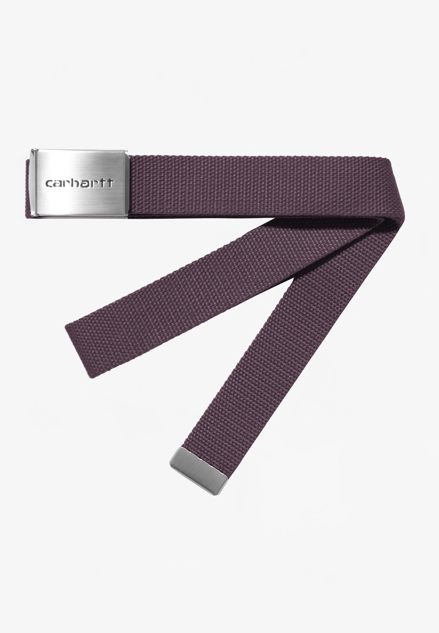 CARHARTT WIP - Clip Belt Chrome - Cozy Purple - BACKYARD