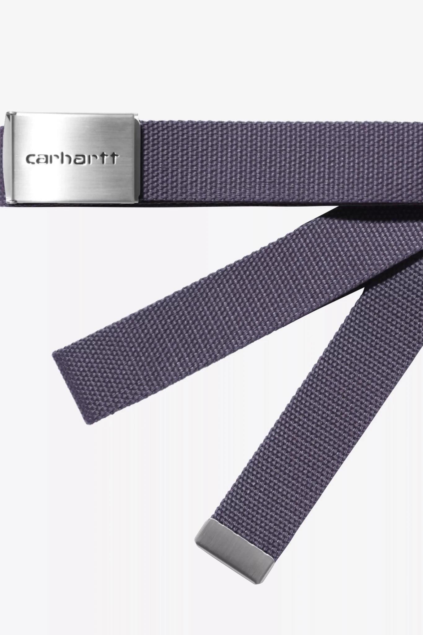 CARHARTT WIP-Clip Belt Chrome-Shady Purple-BACKYARD