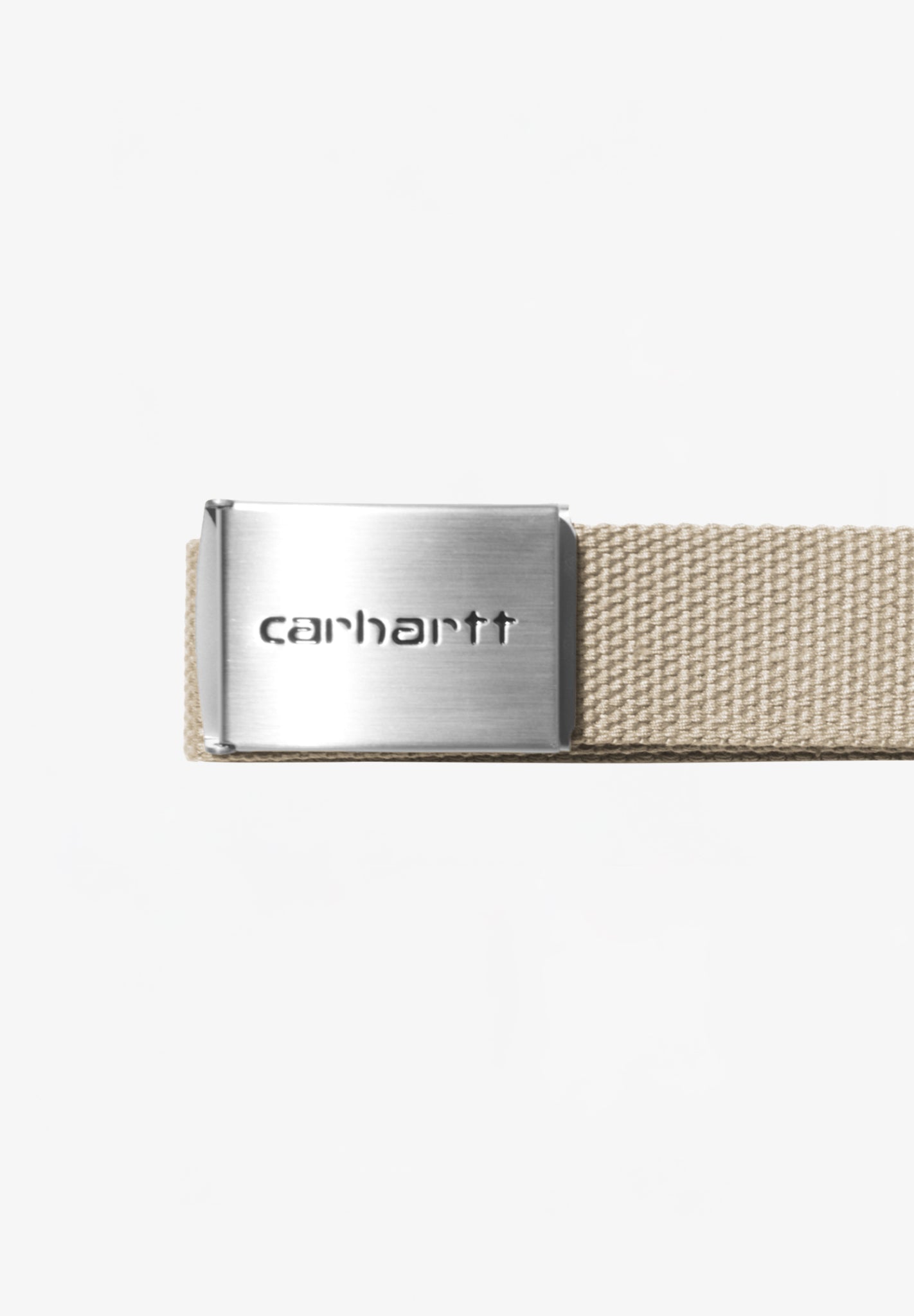 CARHARTT WIP - Clip Belt Chrome - Wall - BACKYARD