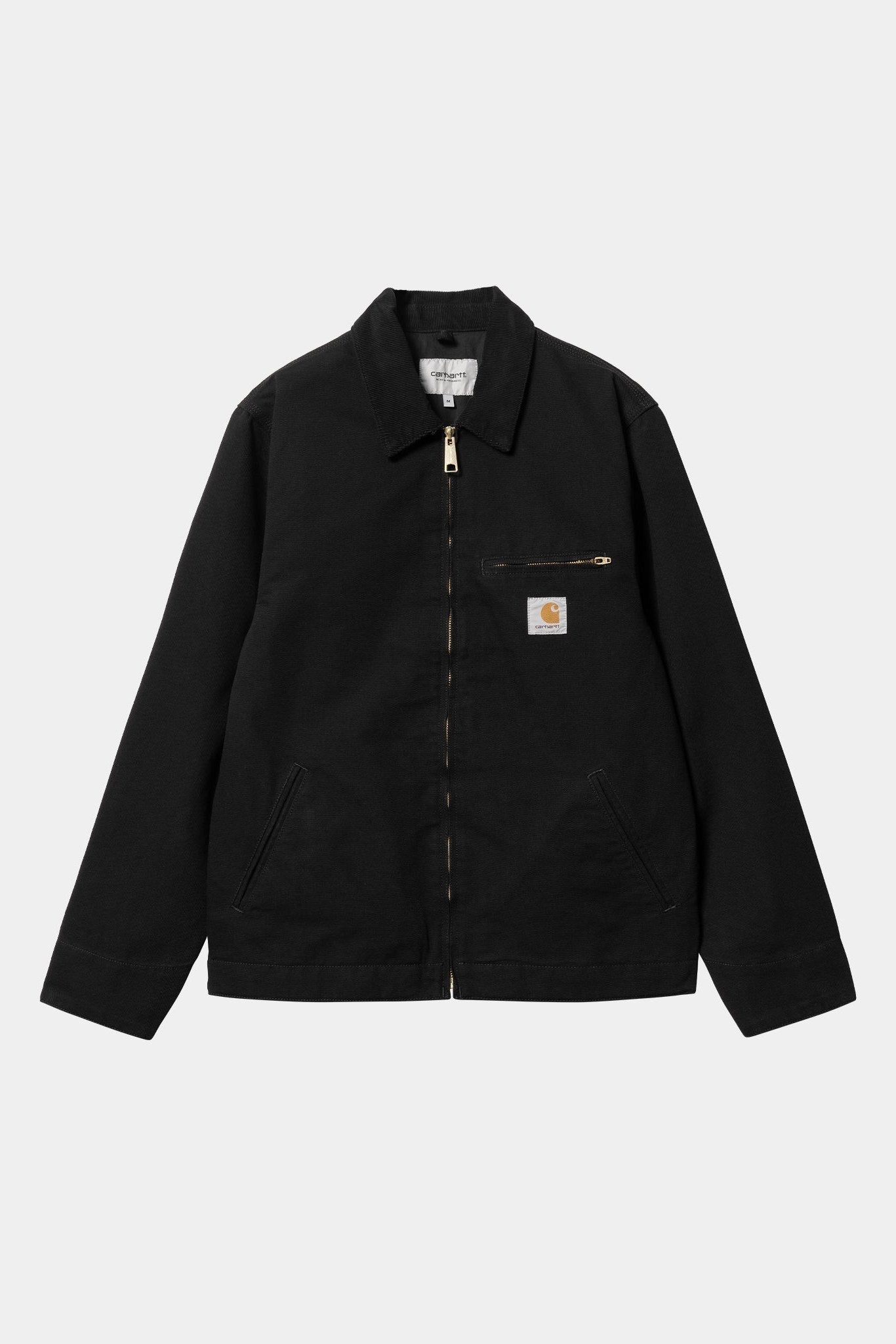 CARHARTT WIP - Detroit Jacket - Black Black Rinsed - BACKYARD