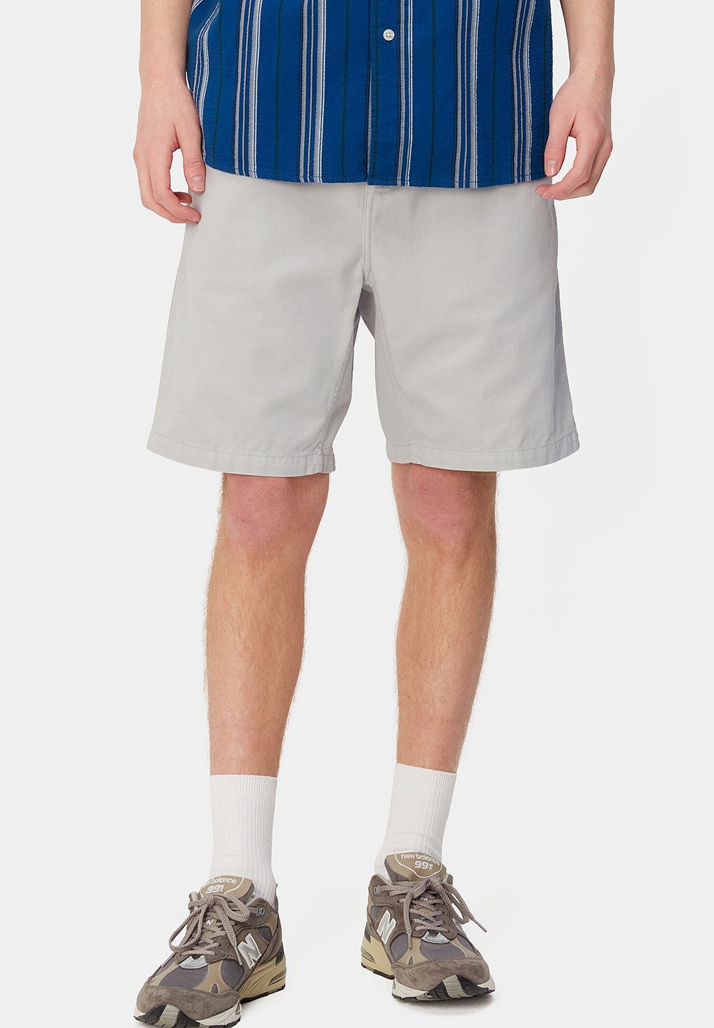 CARHARTT WIP - Flint Short - Sonic Silver - BACKYARD
