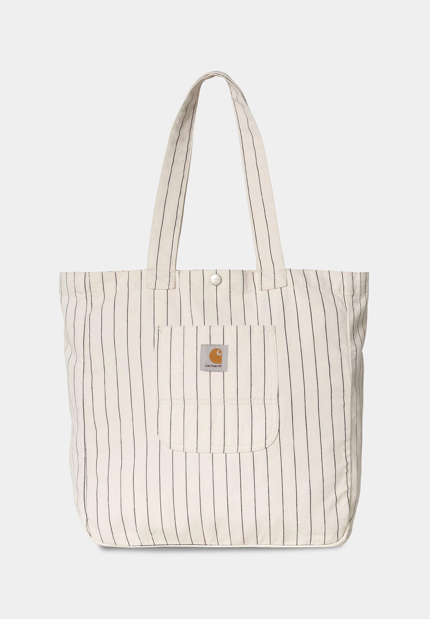 CARHARTT WIP - Hendry Tote - Seaton Stripe Wax Dark Navy Rinsed - BACKYARD