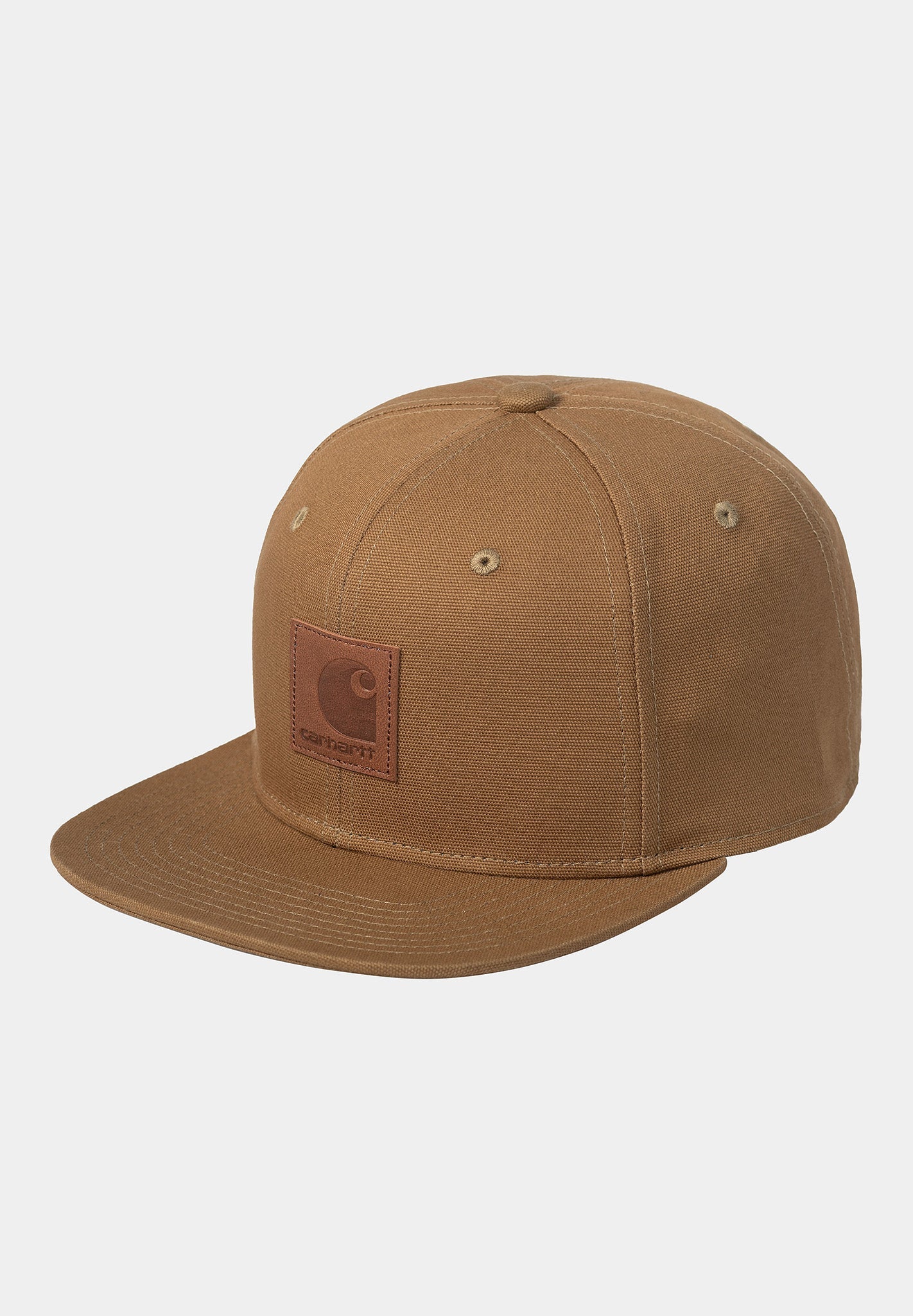 CARHARTT WIP - Logo Cap - Hamilton Brown - BACKYARD