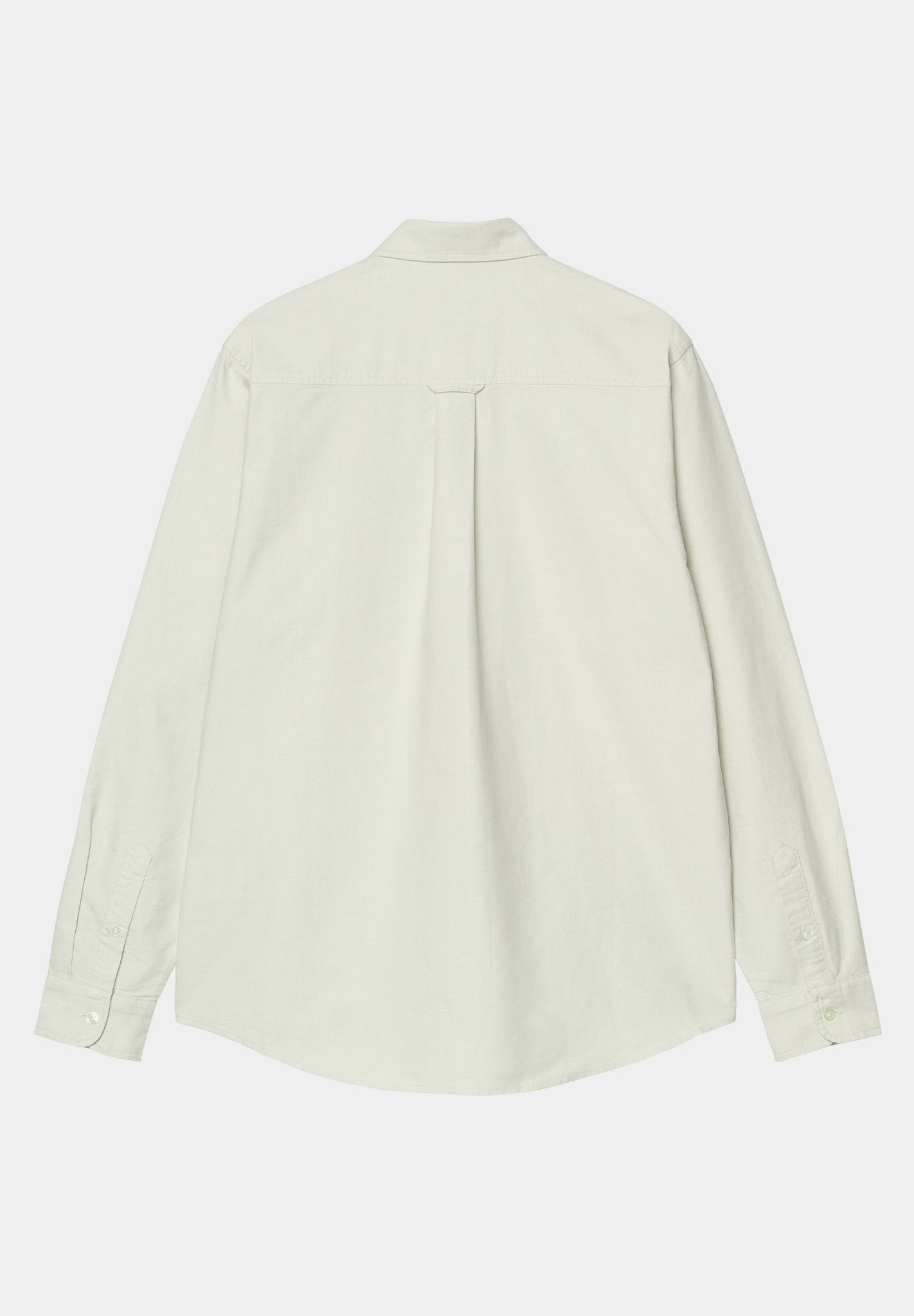 CARHARTT WIP - L/S C - Logo Shirt - Pale Oliver White - BACKYARD