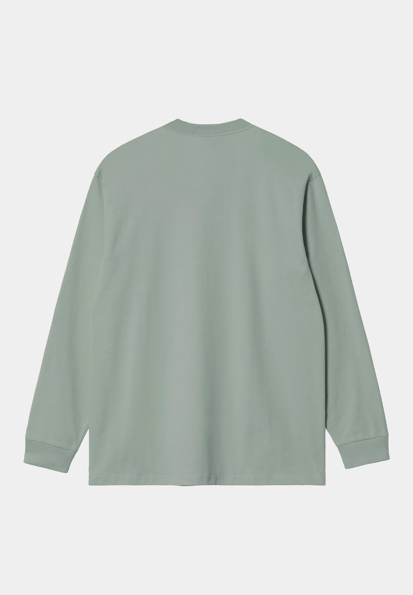 CARHARTT WIP - L/S Chase T-Shirt - Frosted Green Gold - BACKYARD