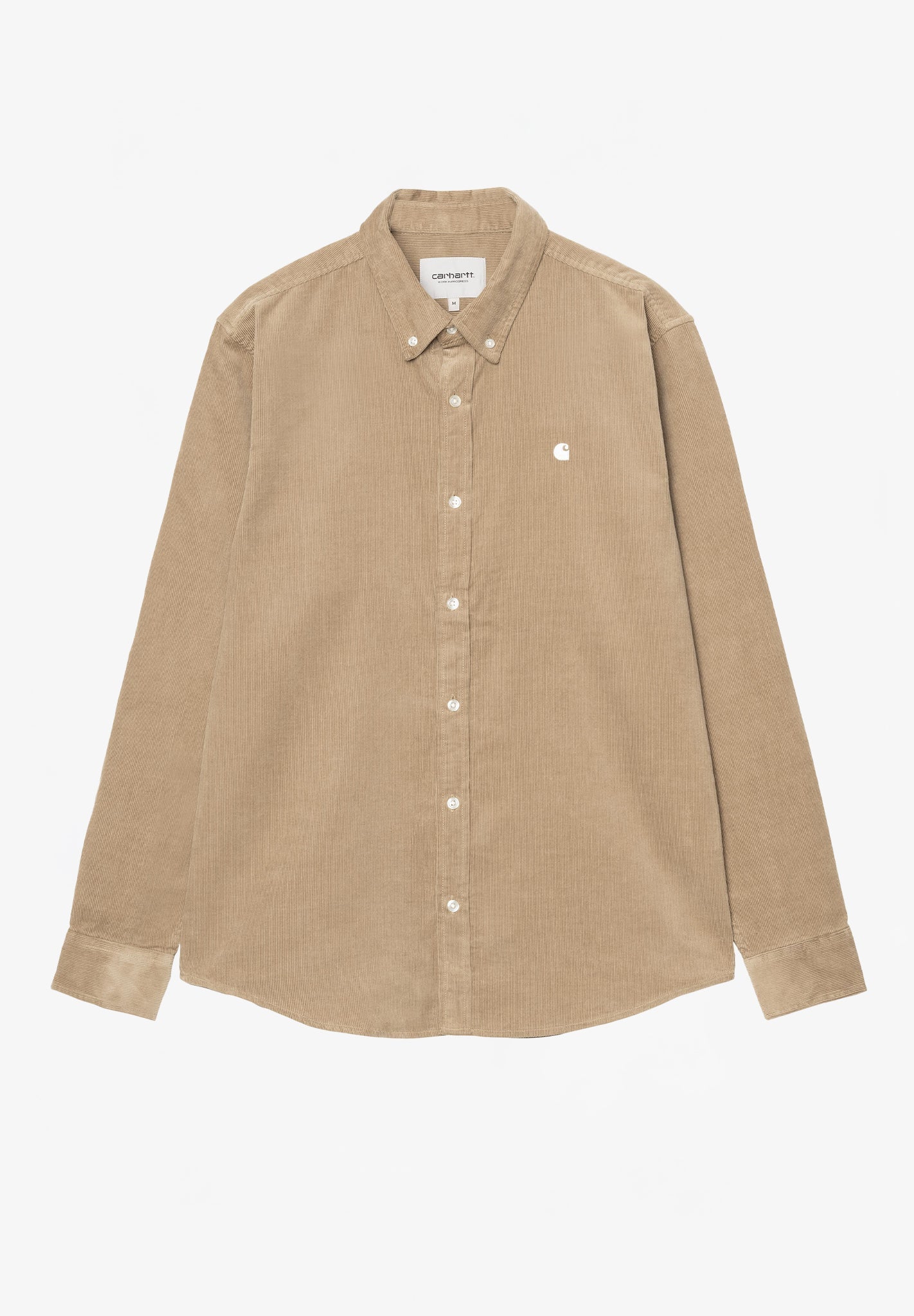 CARHARTT WIP - L/S Madison Fine Cord Shirt - Iroko Wax - BACKYARD