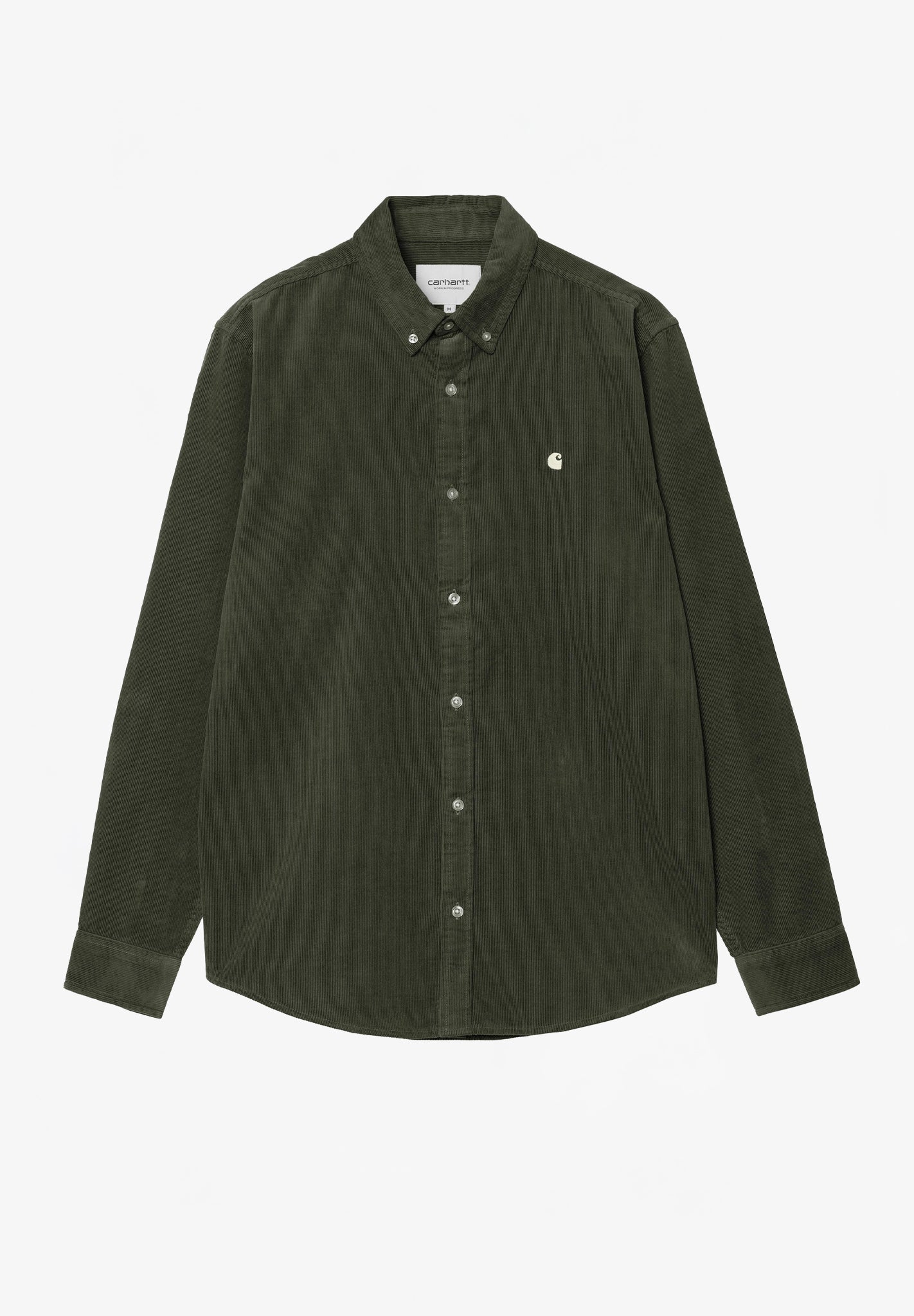 CARHARTT WIP - L/S Madison Fine Cord Shirt - Opuntia Wax - BACKYARD