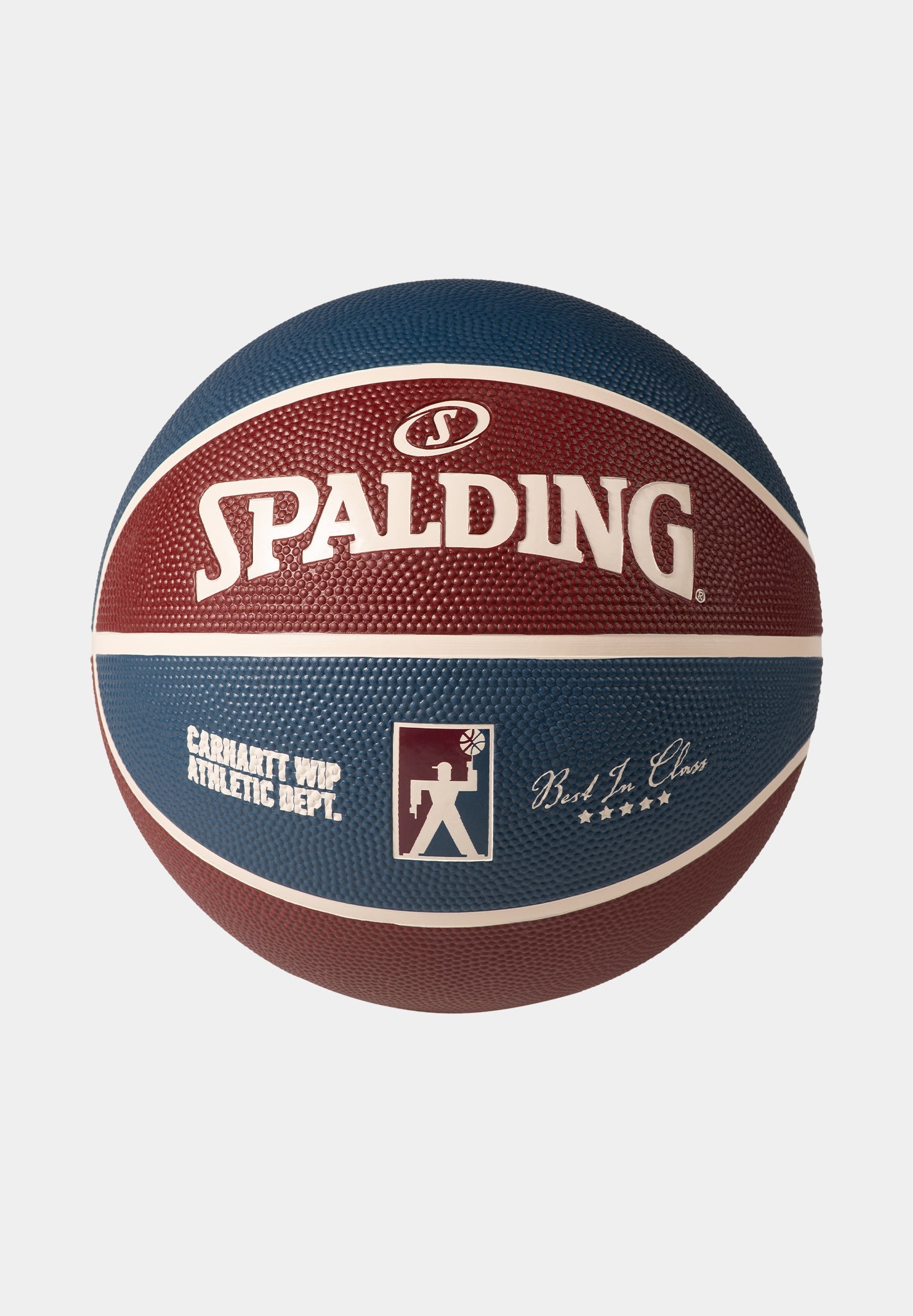 CARHARTT WIP - Spalding for Carhartt WIP Basketball - Mulberry Dusky Blue Naturel - BACKYARD