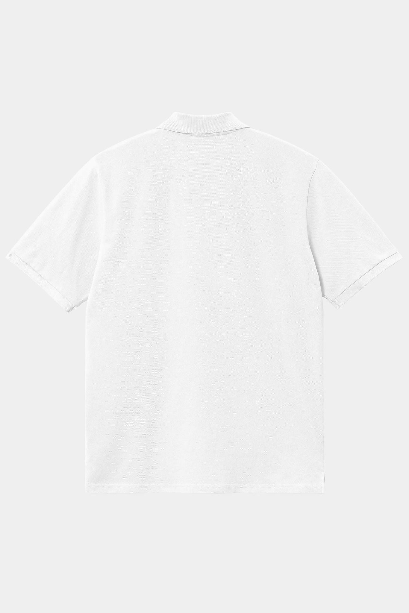 CARHARTT WIP - S/S Chase Pique Polo - White Gold - BACKYARD