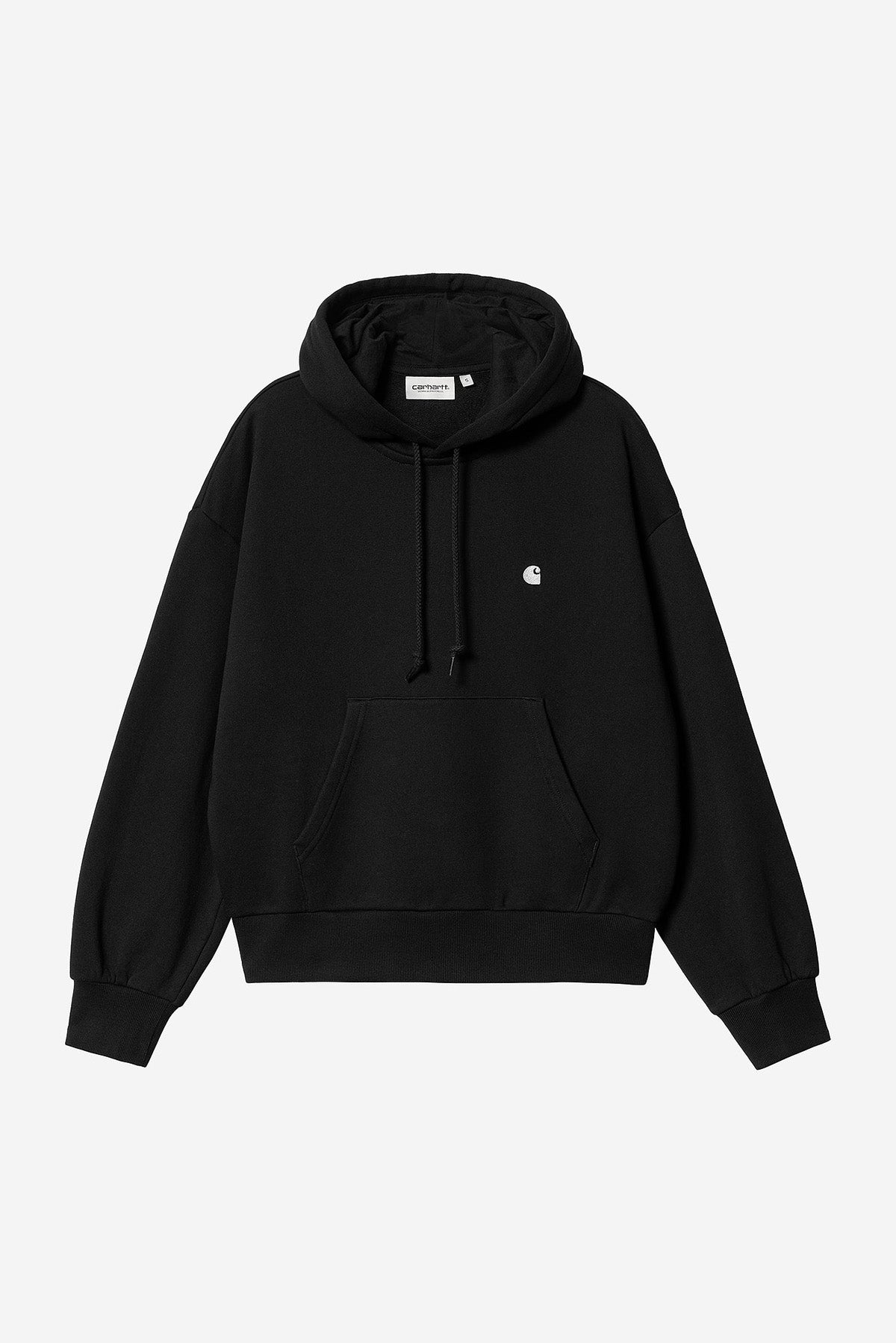 CARHARTT WIP - W' Hooded Casey Sweatshirt - Black Silver - BACKYARD