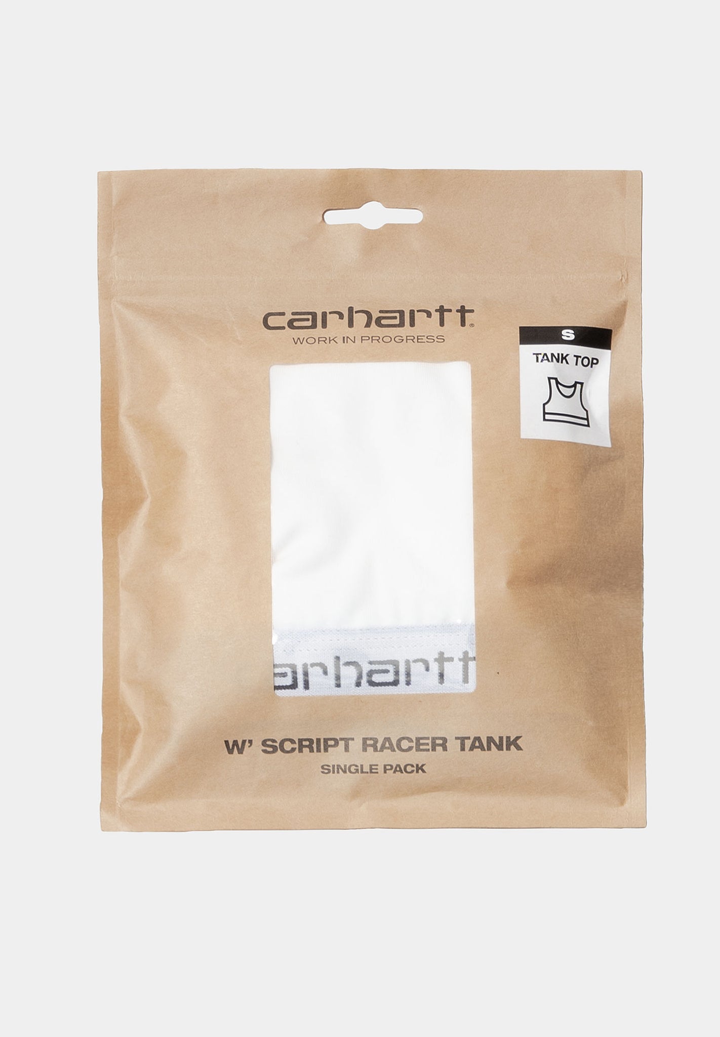 CARHARTT WIP - W' Script Racer Tank - BACKYARD
