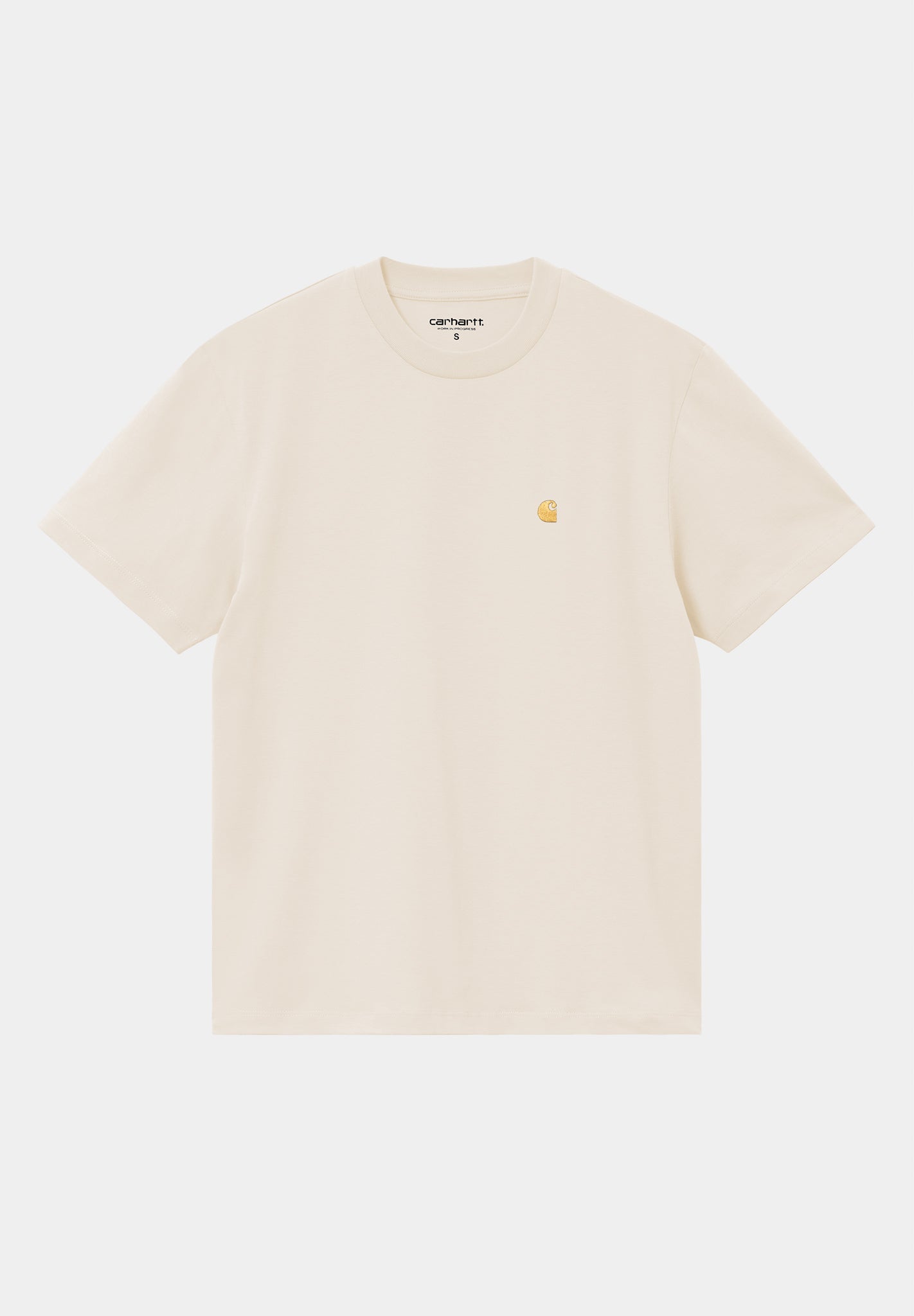 CARHARTT WIP - W' S/S Chase T-Shirt - Natural Gold - BACKYARD