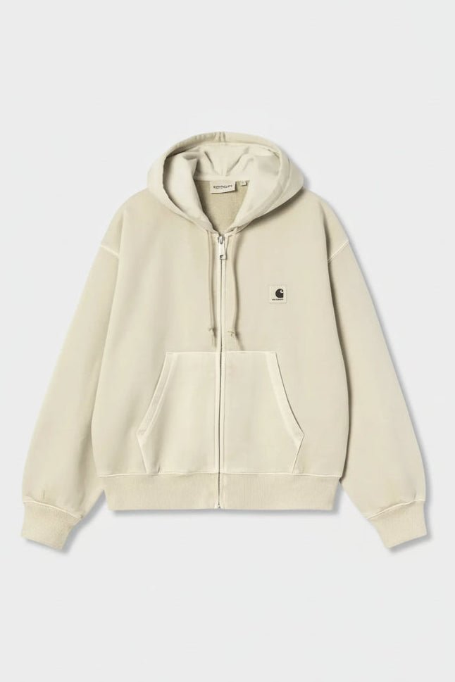 CARHARTT WIP - Women W' Hooded Nelson Jacket - Stone Garment Dyed - BACKYARD