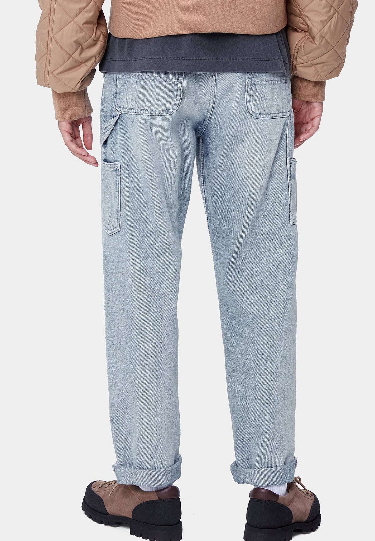 CARHARTT WIP - Women W' Pierce Pant - Blue Light Stone Washed - BACKYARD