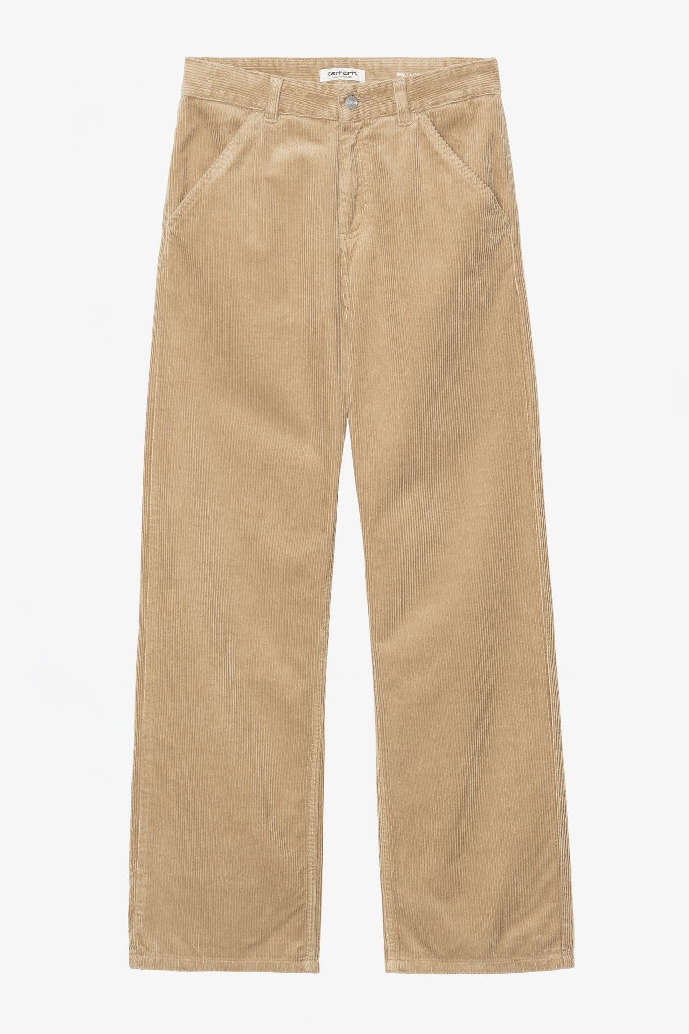 CARHARTT WIP - Women W' Simple Pant Cord - Leather Rinsed - BACKYARD